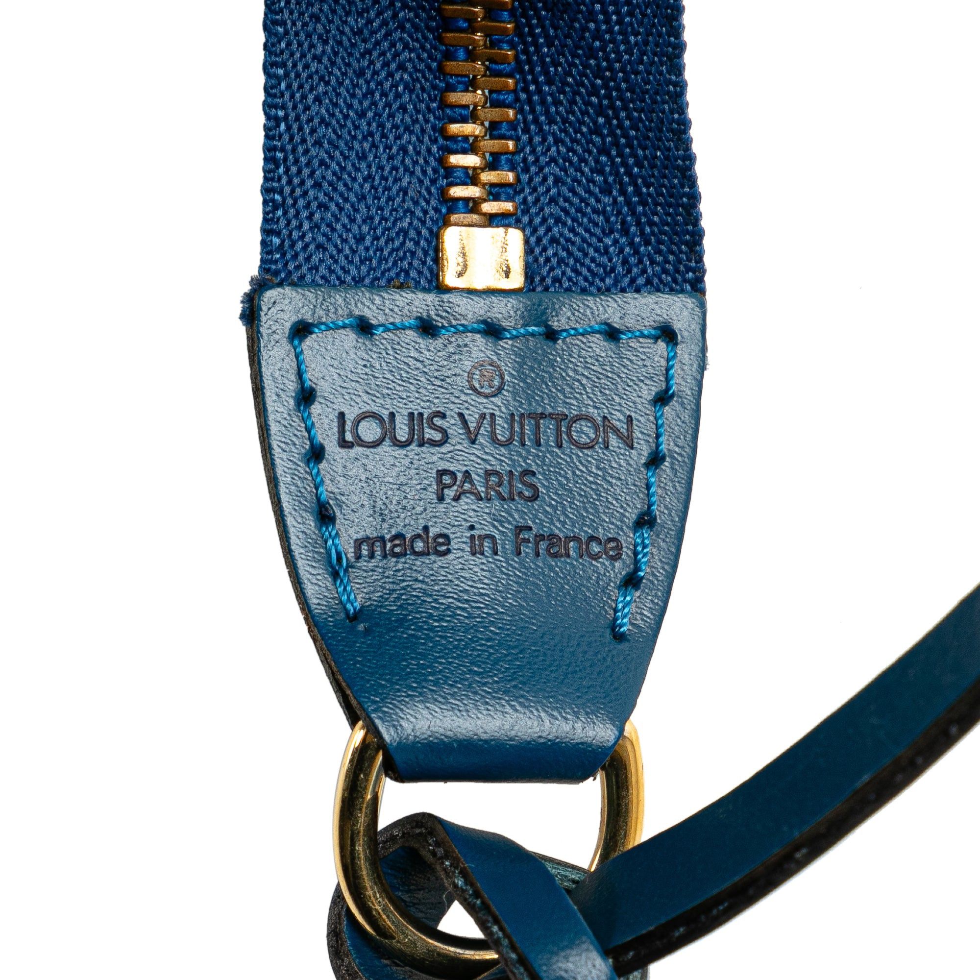 Louis Vuitton Louis Vuitton Epi Pochette Accessories Blue Size ONE SIZE - 5 Thumbnail