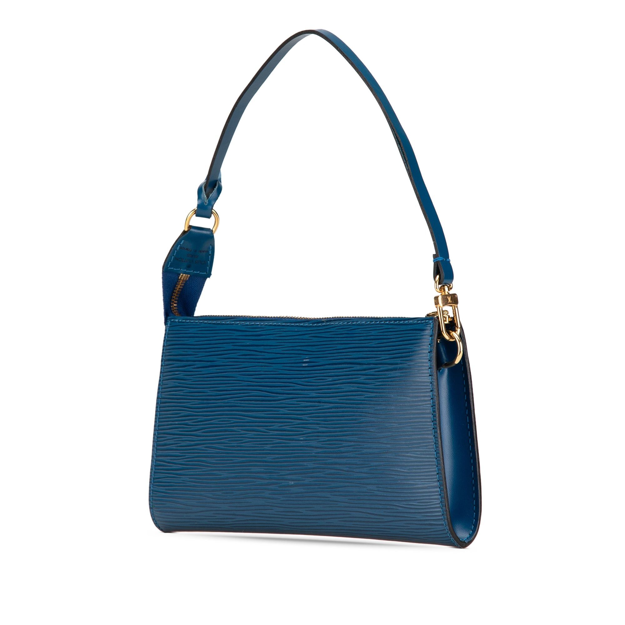 Louis Vuitton Louis Vuitton Epi Pochette Accessories Blue Size ONE SIZE - 2 Thumbnail