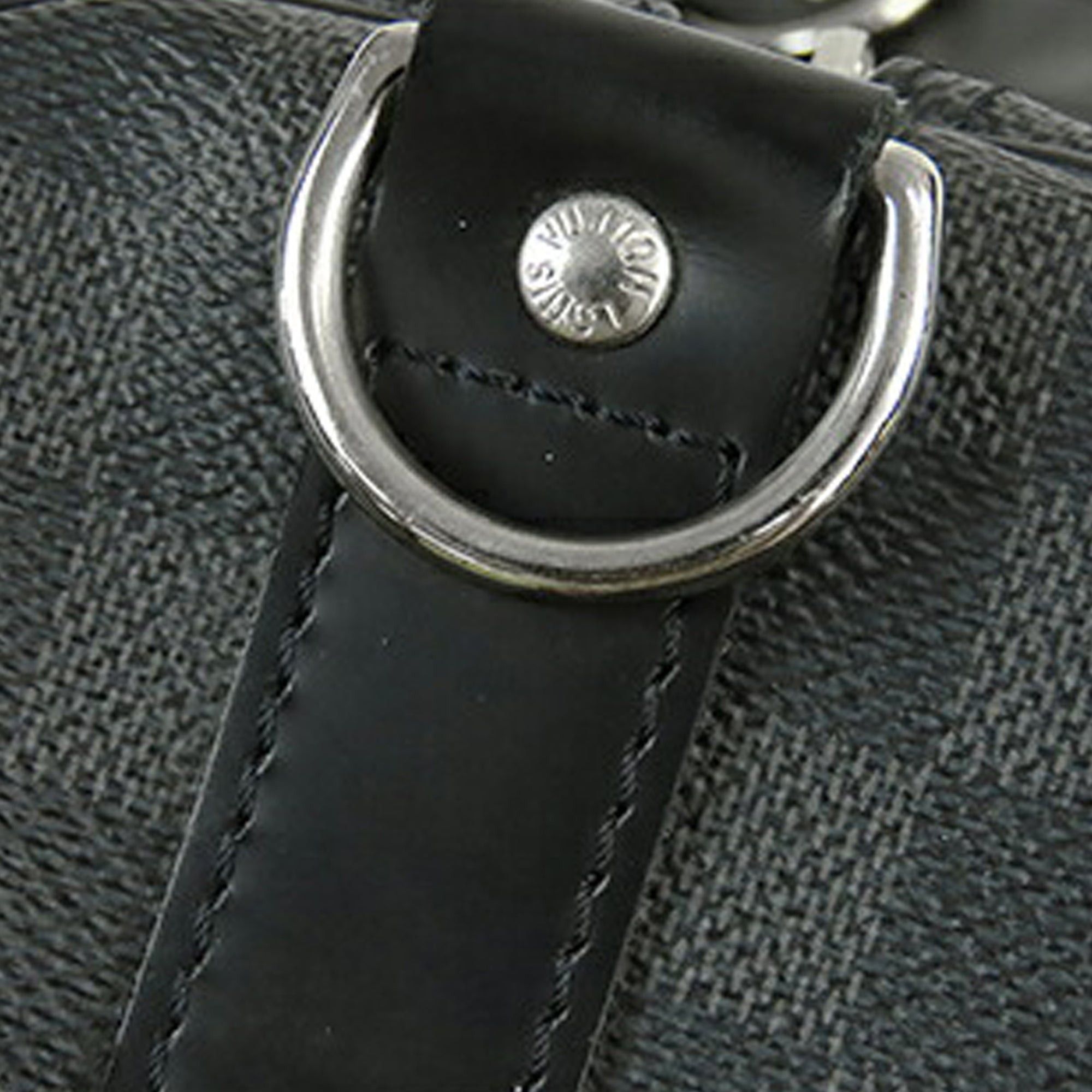 Louis Vuitton Louis Vuitton Damier Graphite Keepall Bandouliere 55 Gray Size ONE SIZE - 6 Thumbnail