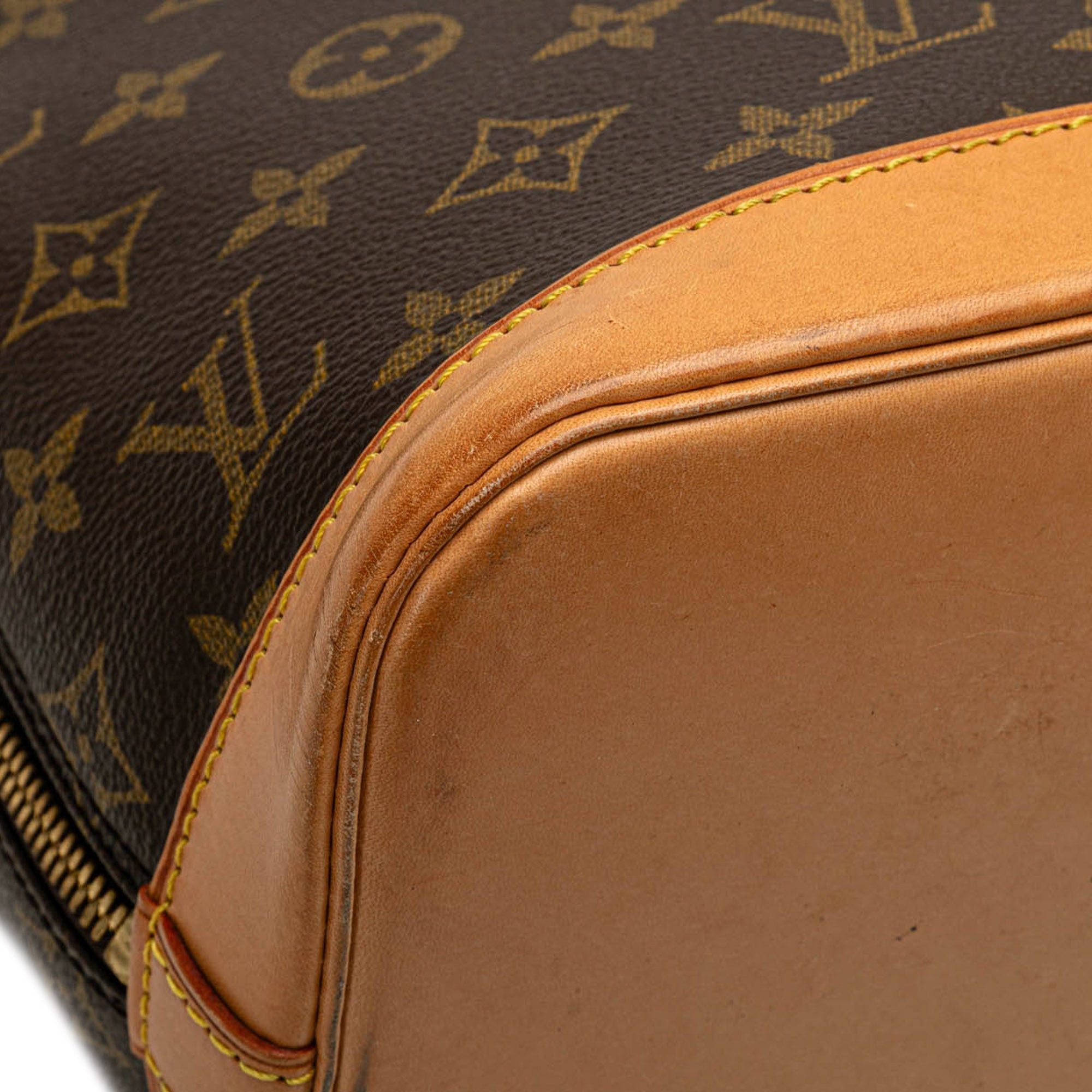 Louis Vuitton Louis Vuitton Monogram Alma PM Brown Size ONE SIZE - 9 Thumbnail