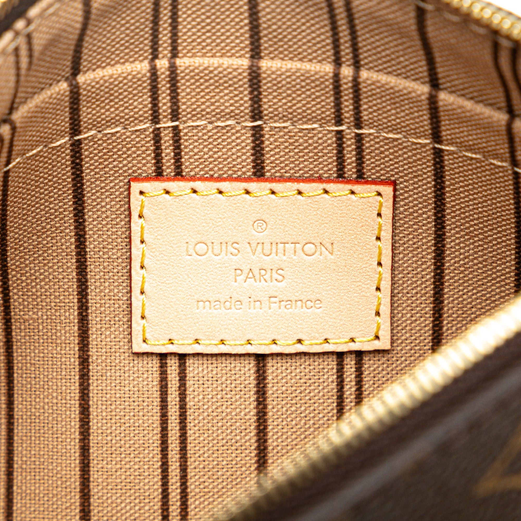 Louis Vuitton Louis Vuitton Monogram Neverfull Pochette Brown Size ONE SIZE - 5 Thumbnail