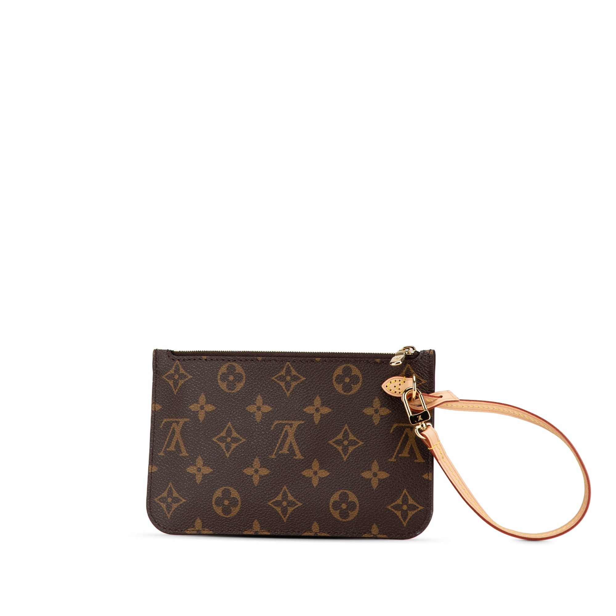 Louis Vuitton Louis Vuitton Monogram Neverfull Pochette Brown Size ONE SIZE - 2 Thumbnail