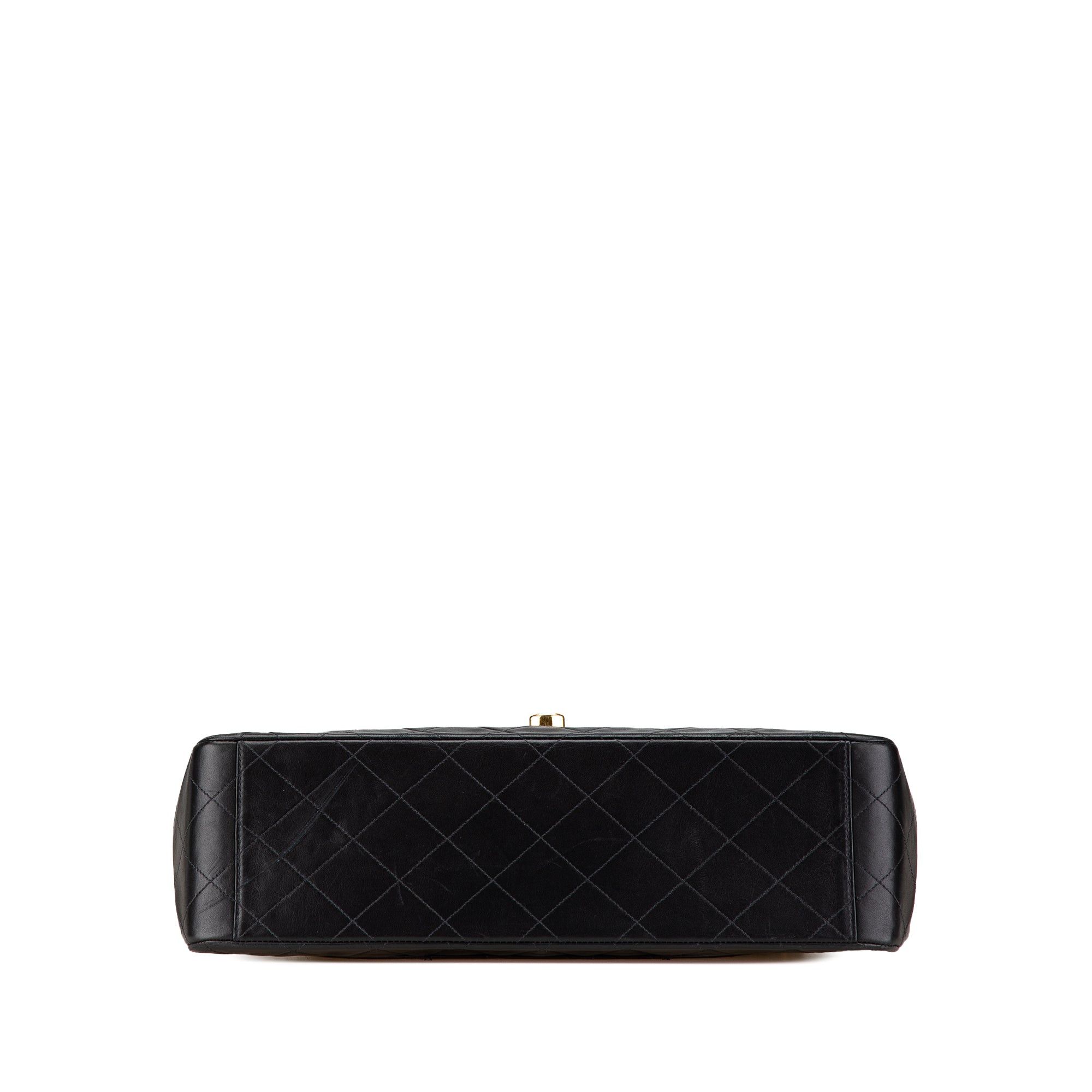 Chanel Chanel Maxi XL Classic Lambskin Single Flap Black Size ONE SIZE - 3 Thumbnail