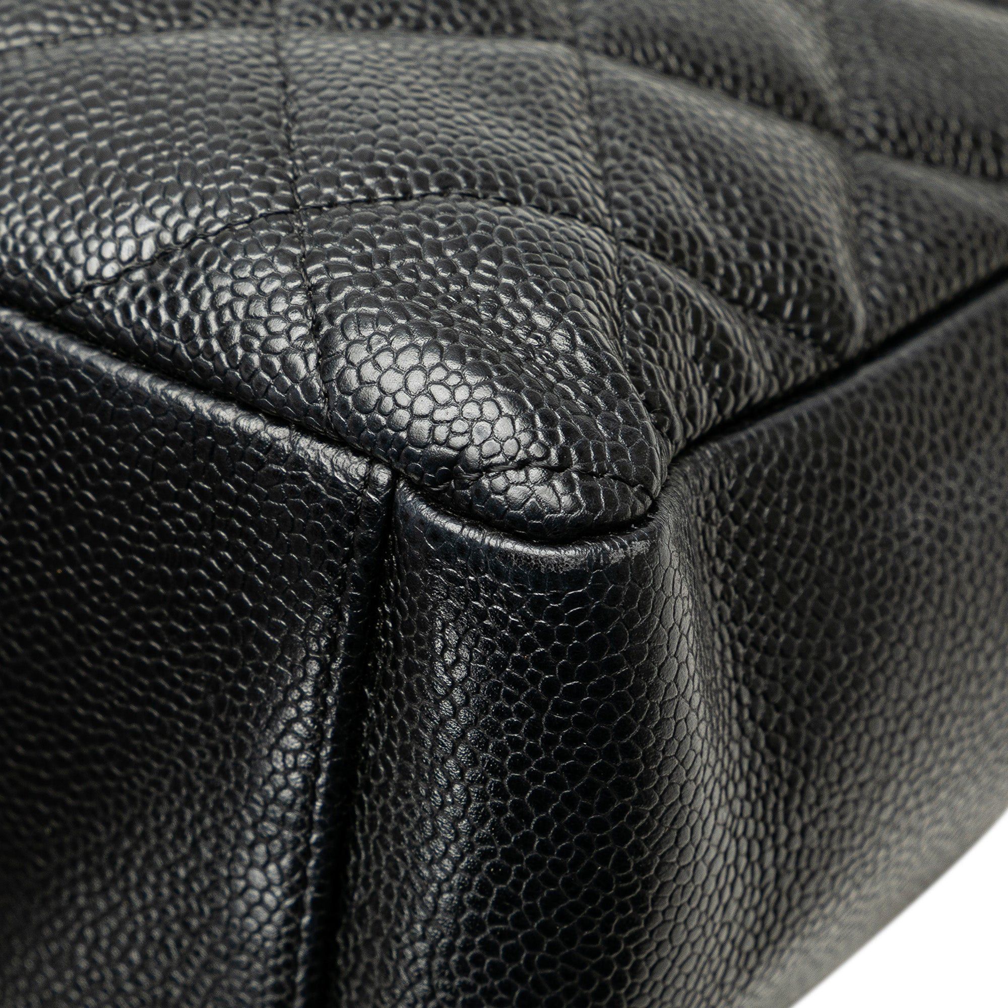 Chanel Chanel Caviar Petite Shopping Tote Black Size ONE SIZE - 11 Thumbnail