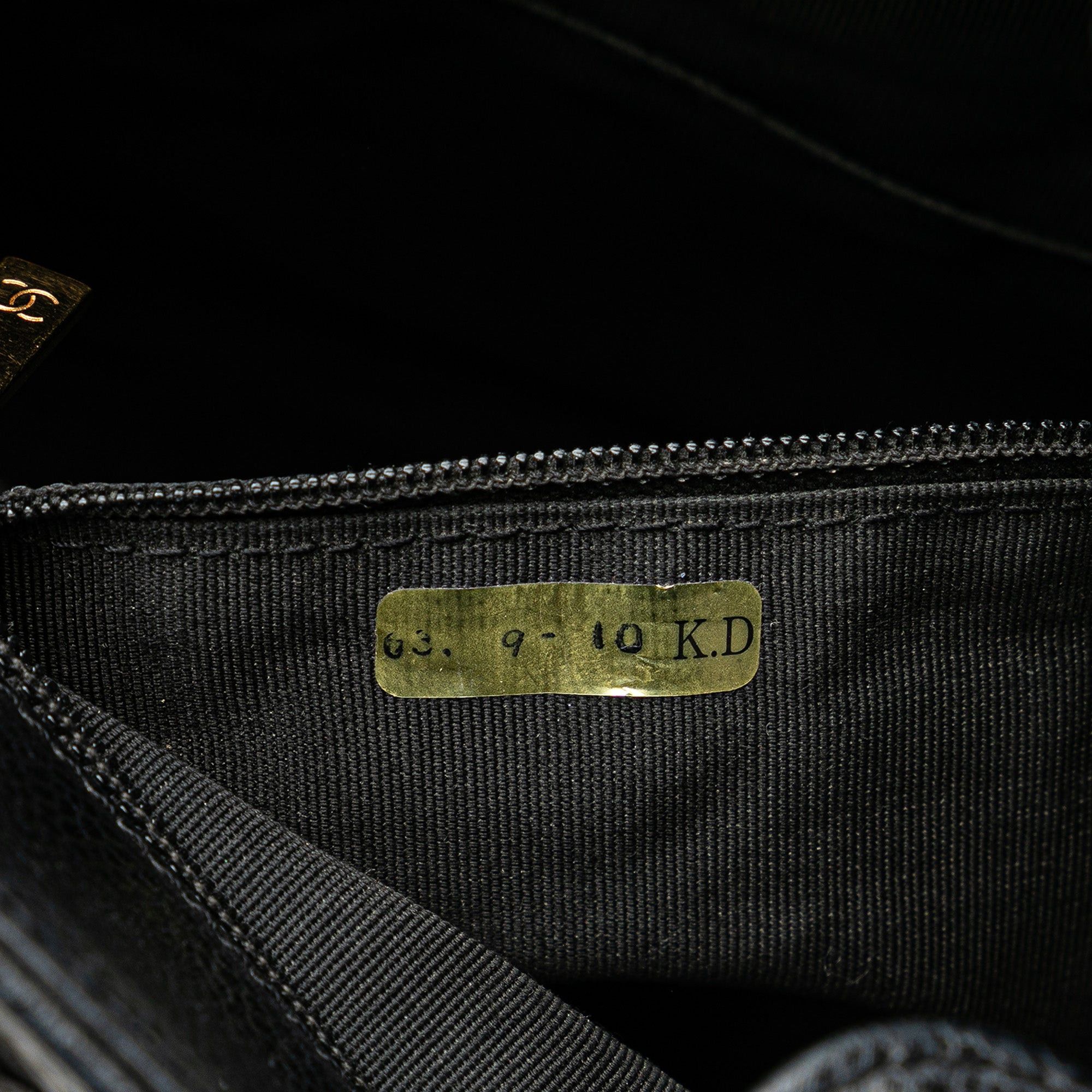 Chanel Chanel Caviar Petite Shopping Tote Black Size ONE SIZE - 6 Thumbnail