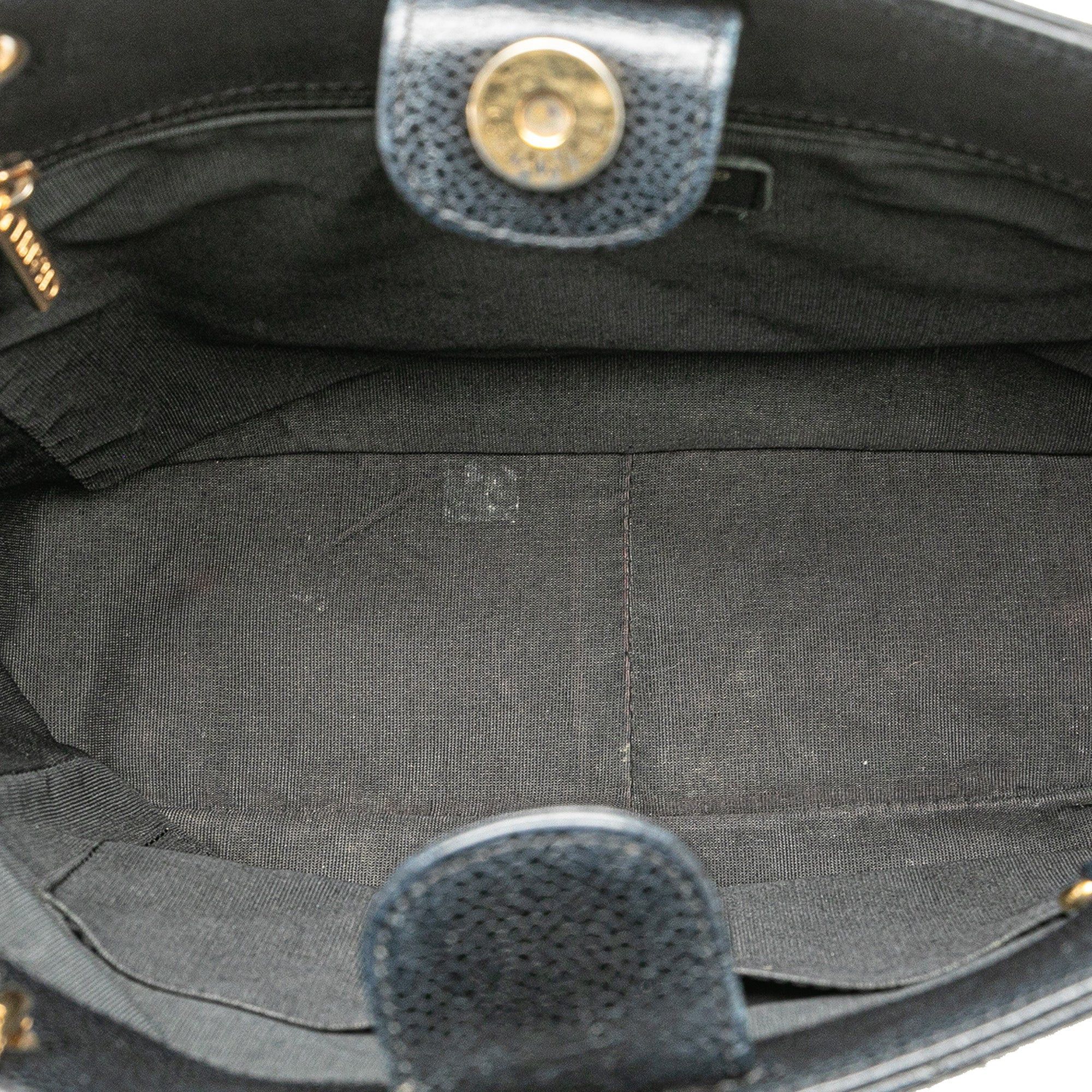 Chanel Chanel Caviar Petite Shopping Tote Black Size ONE SIZE - 4 Thumbnail