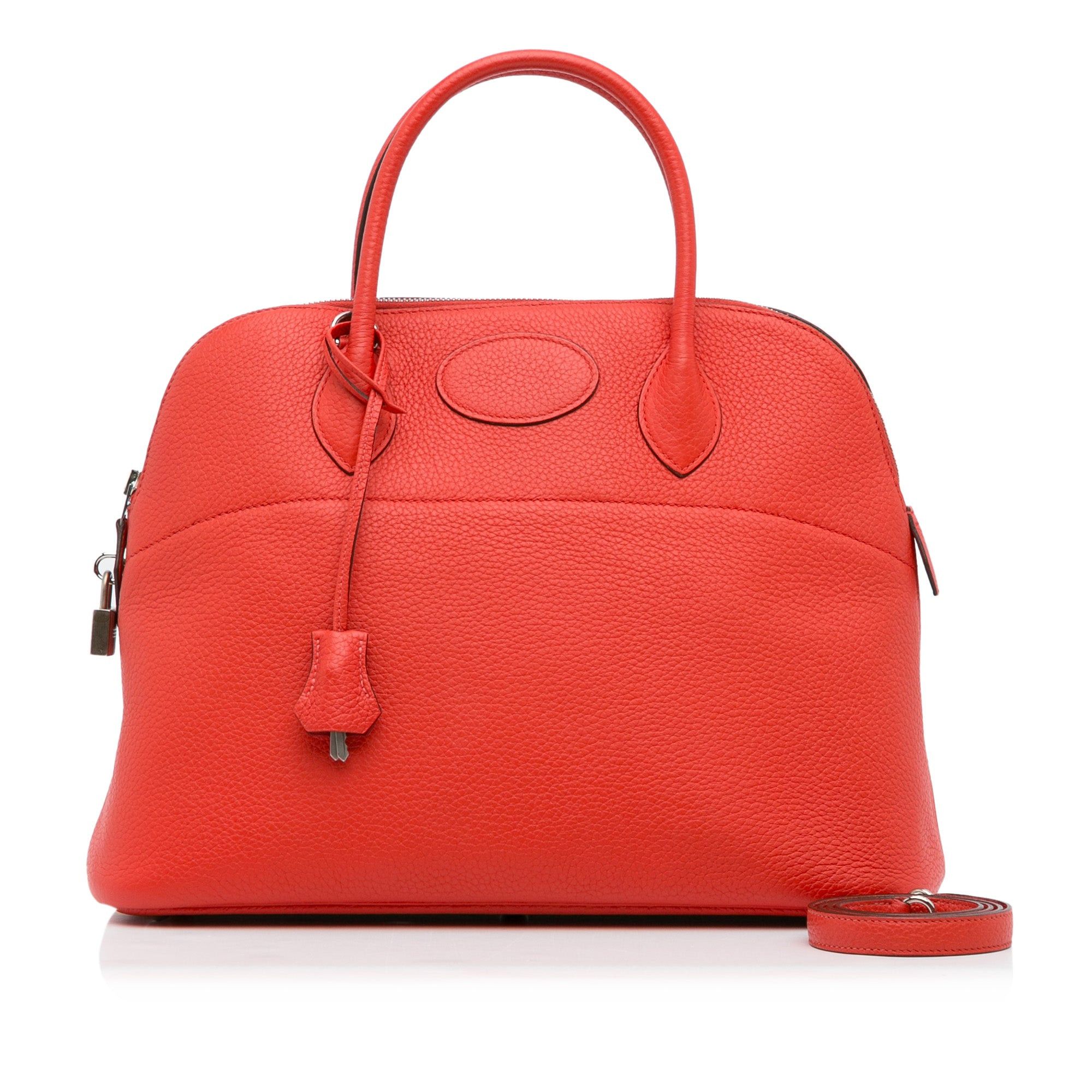 Hermes Hermès Clemence Bolide 31 Red Size ONE SIZE - 11 Thumbnail