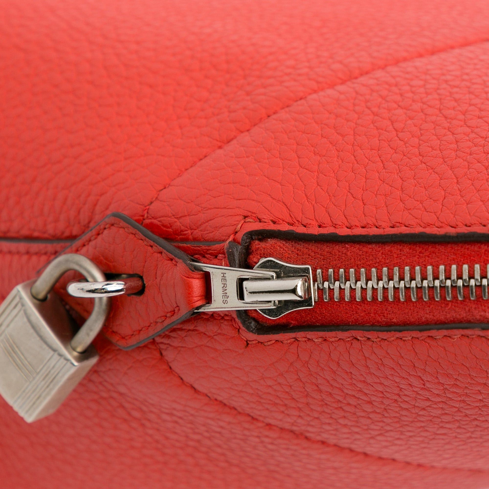 Hermes Hermès Clemence Bolide 31 Red Size ONE SIZE - 9 Thumbnail