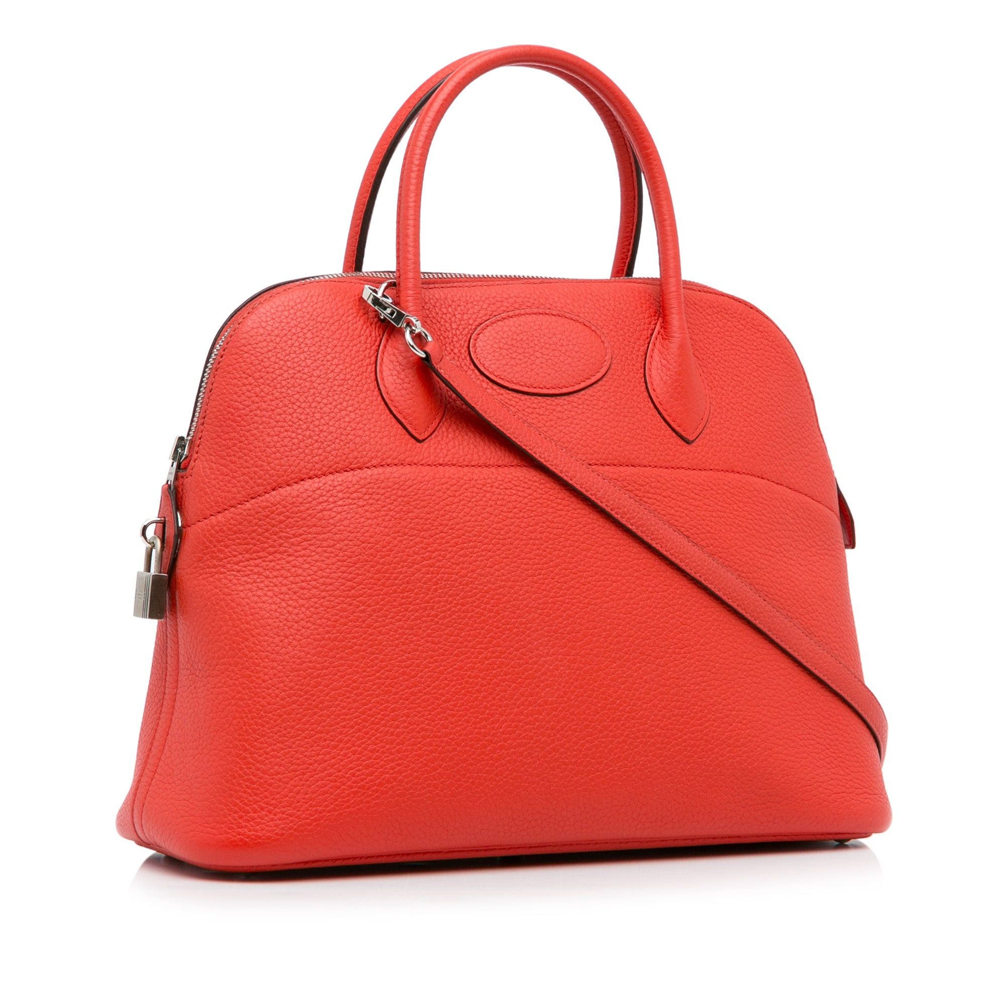 Hermes Hermès Clemence Bolide 31 Red Size ONE SIZE - 2 Thumbnail