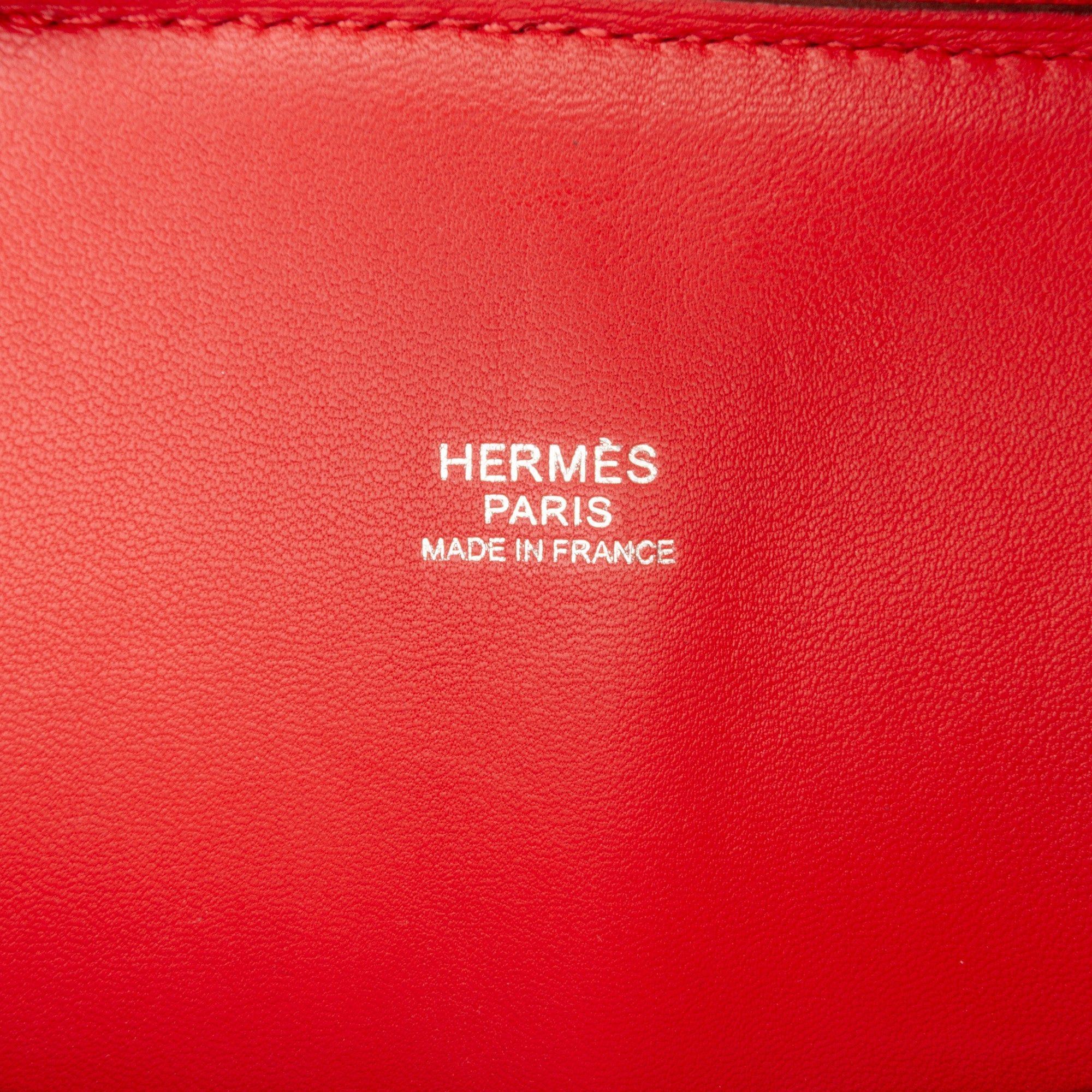 Hermes Hermès Clemence Bolide 31 Red Size ONE SIZE - 6 Thumbnail