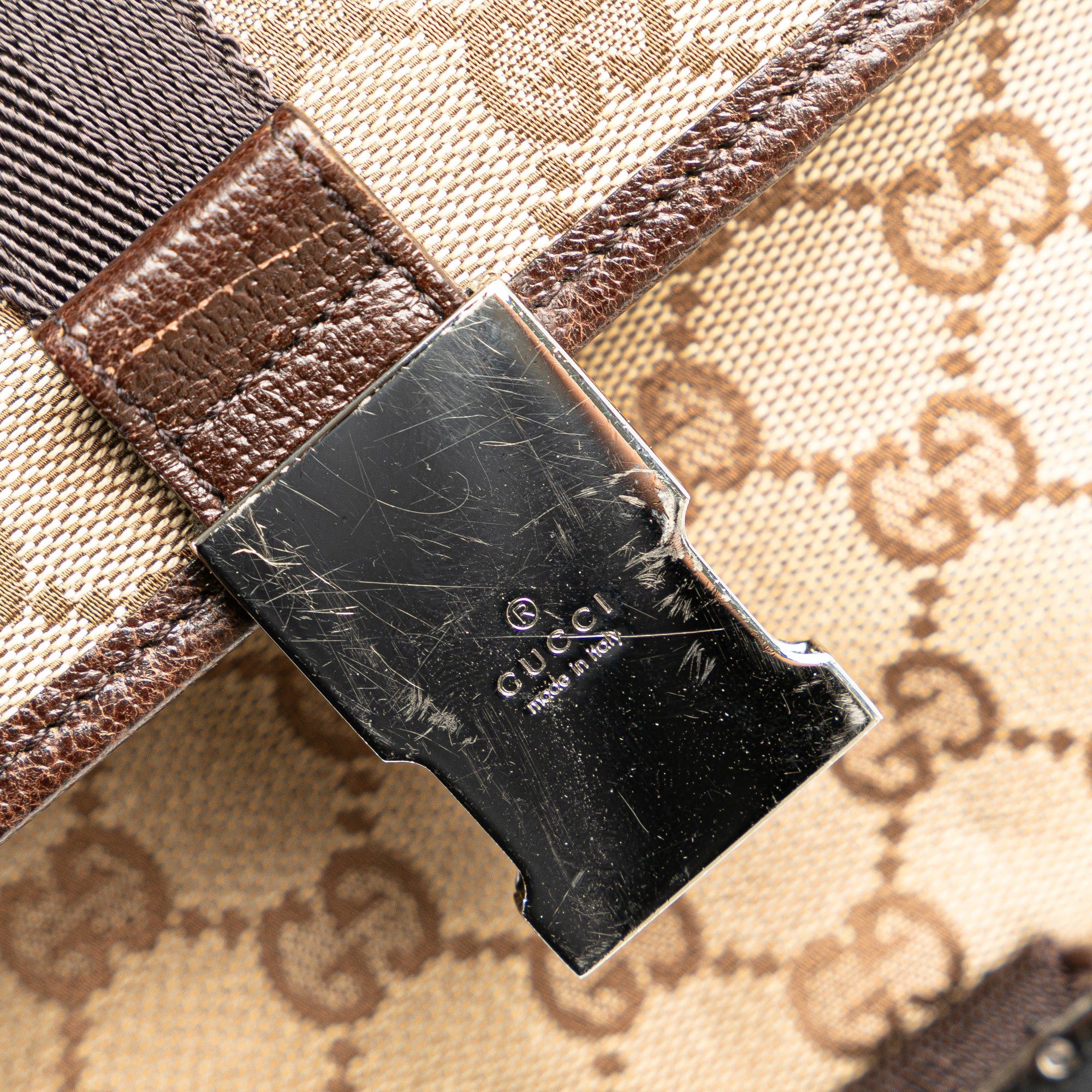 Gucci Gucci GG Canvas Belt Bag Brown Size ONE SIZE - 8 Thumbnail