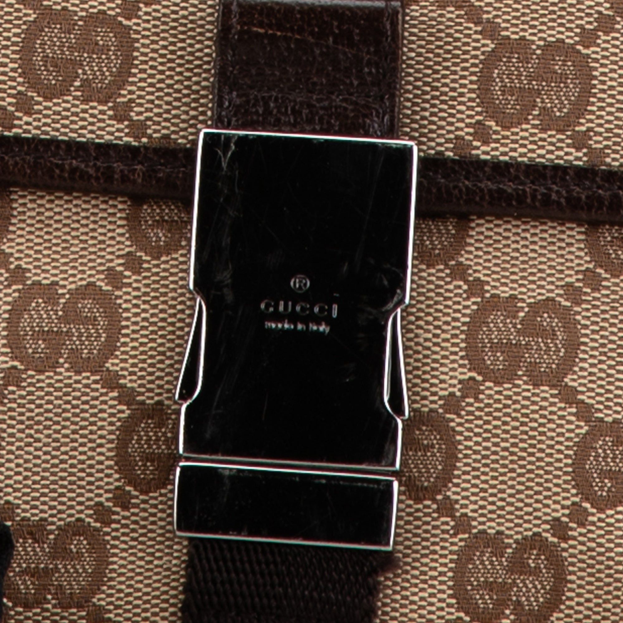 Gucci Gucci GG Canvas Belt Bag Brown Size ONE SIZE - 7 Thumbnail