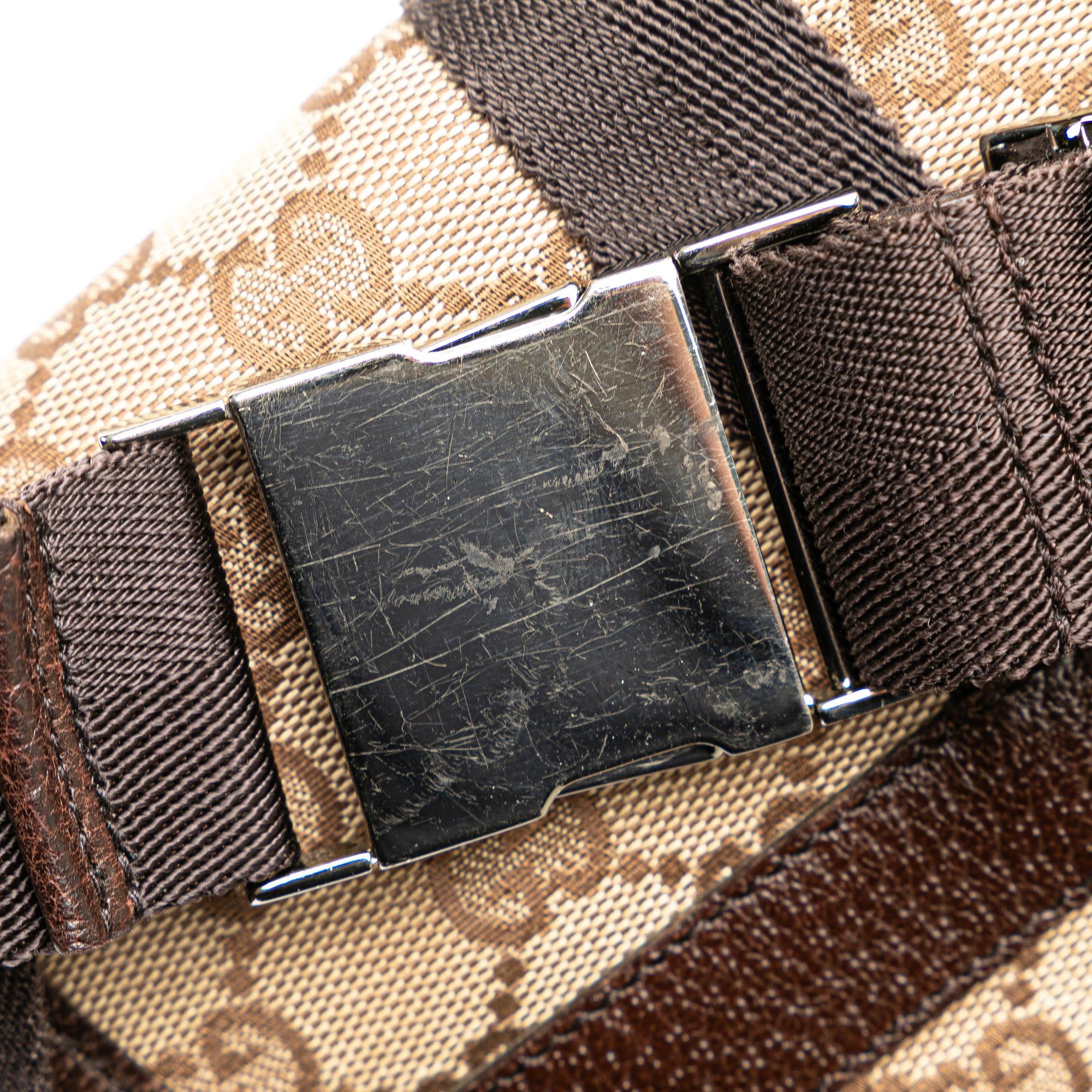 Gucci Gucci GG Canvas Belt Bag Brown Size ONE SIZE - 9 Thumbnail