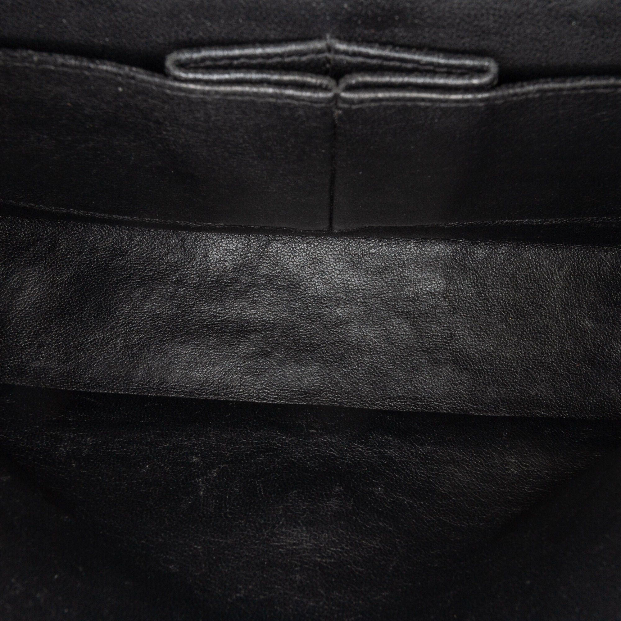 Chanel Chanel Medium Classic Patent Double Flap Black Size ONE SIZE - 4 Thumbnail