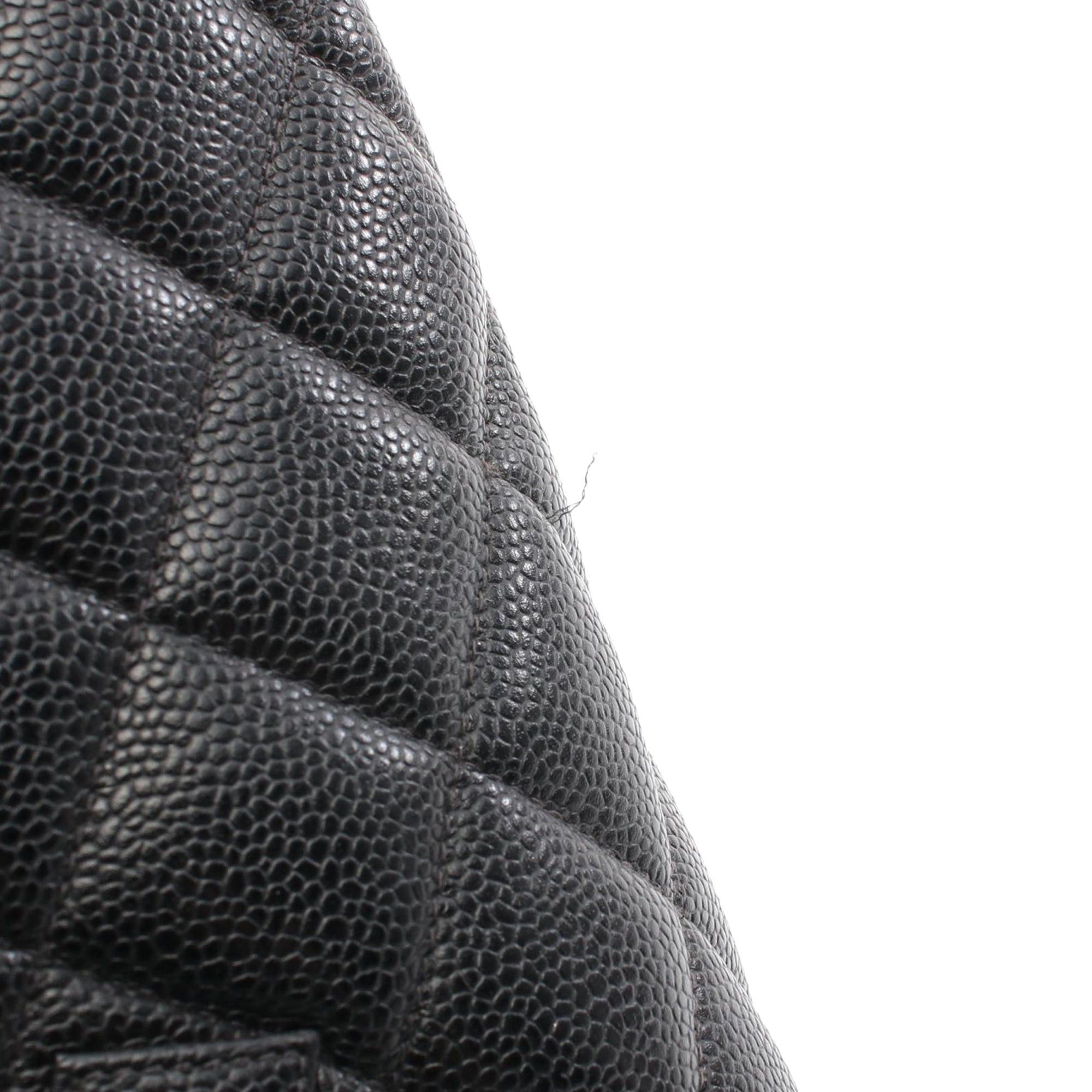 Chanel Chanel Caviar Medallion Tote Black Size ONE SIZE - 8 Thumbnail