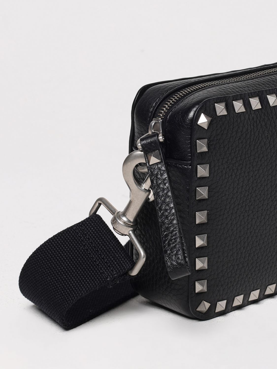 Valentino Valentino Garavani Shoulder Bag Men Black Size ONE SIZE - 4 Thumbnail