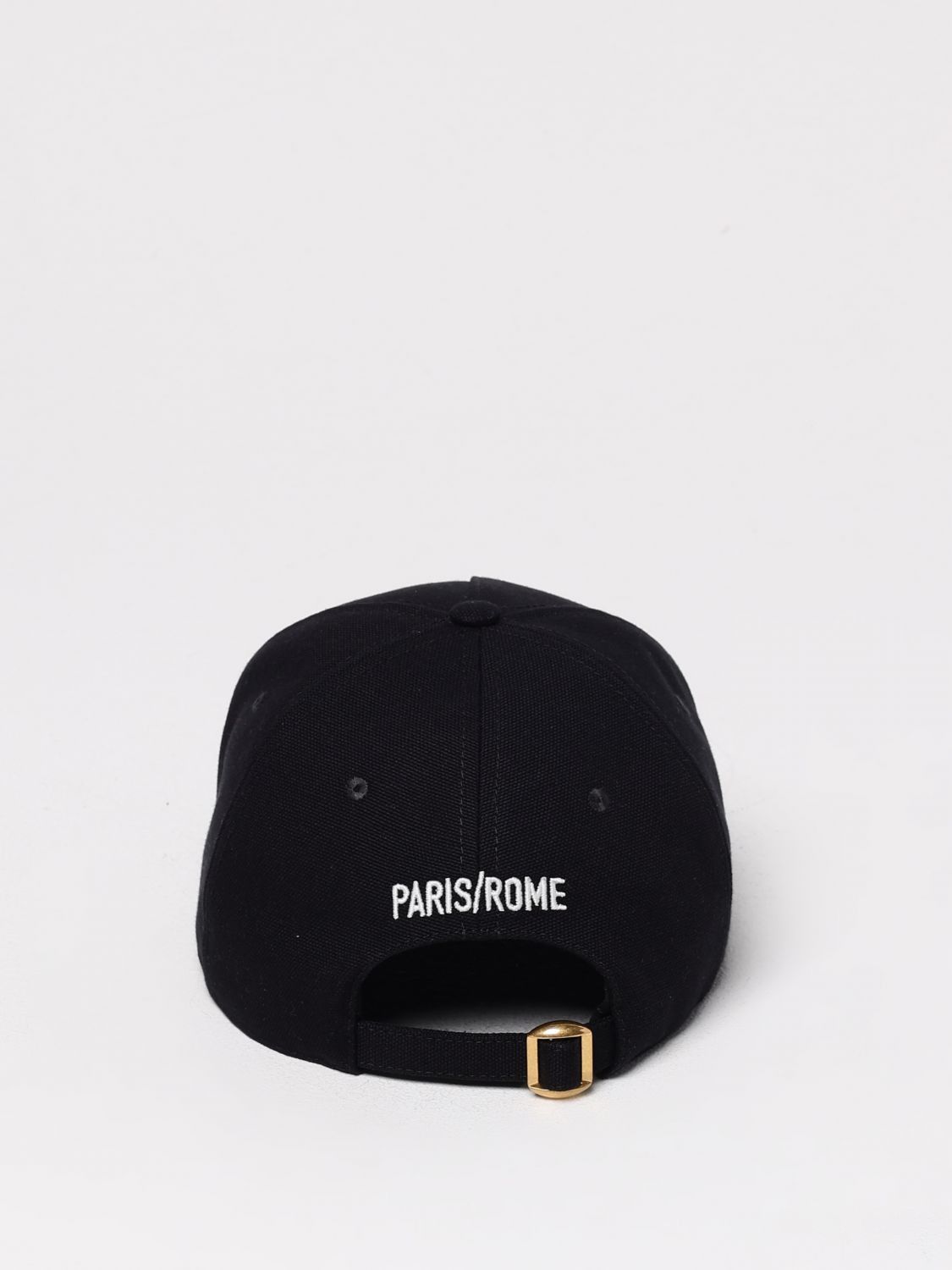 Valentino Valentino Garavani Hat Men Black Size ONE SIZE - 4 Thumbnail