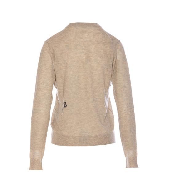 Zadig & Voltaire ZADIG & VOLTAIRE Women Sweater KWSW02795 37 Beige Size L / US 10 / IT 46 - 2 Thumbnail