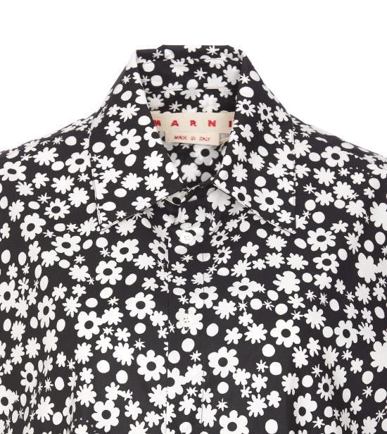 Marni MARNI Women Shirts CAMA0565S1 UTC463PFN99 Black Size M / US 6-8 / IT 42-44 - 4 Thumbnail