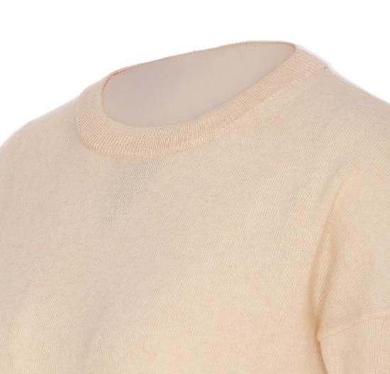 Zadig & Voltaire ZADIG & VOLTAIRE Women Sweater KWSW00064 102 Beige Size M / US 6-8 / IT 42-44 - 3 Thumbnail