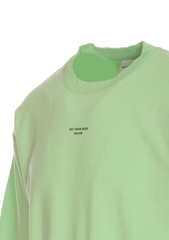 Drole De Monsieur DROLE DE MONSIEUR Men T-Shirts TS202 CO002LGN Green Size US L / EU 52-54 / 3 - 3 Thumbnail