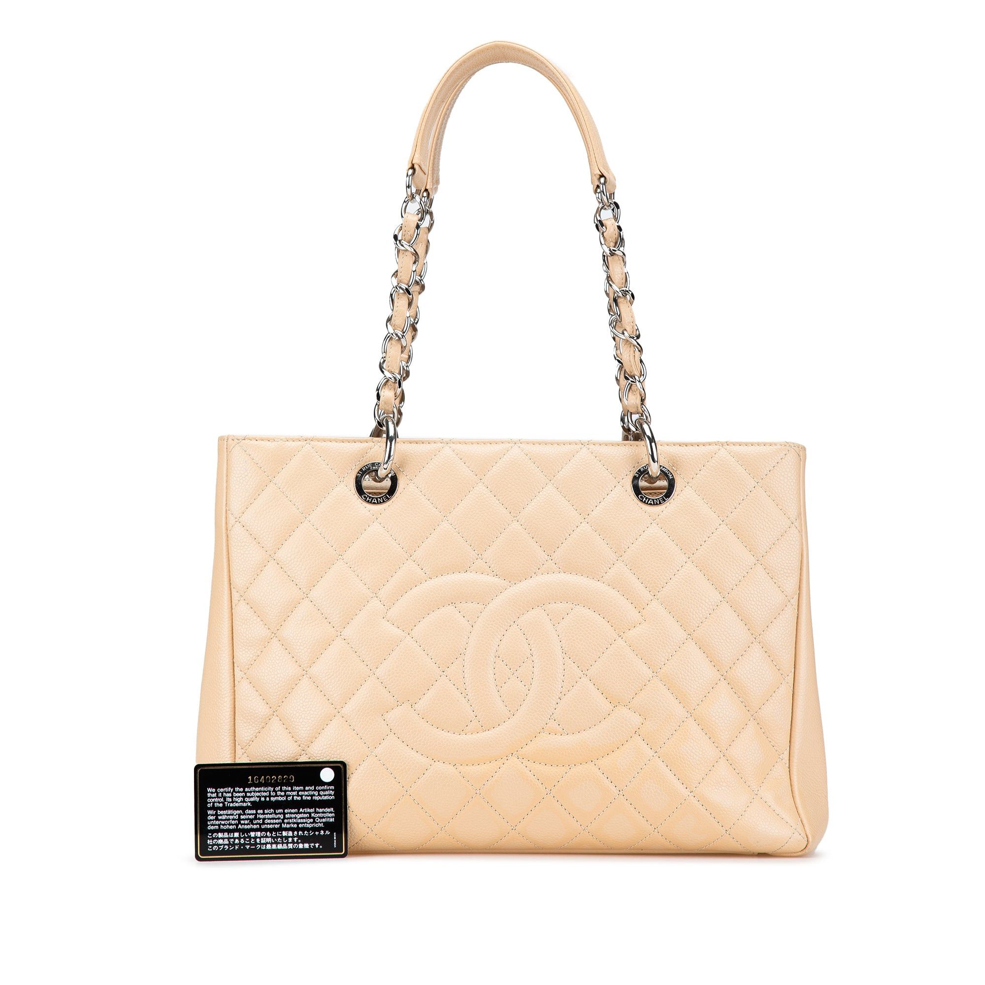Chanel Chanel Caviar Grand Shopping Tote Brown Size ONE SIZE - 12 Thumbnail