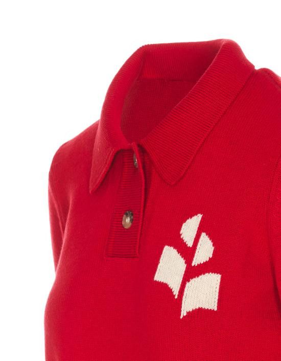 Isabel Marant Etoile ISABEL MARANT ETOILE Women Polo Shirts PU0314FA A1X05E11PR Red Size M / US 6-8 / IT 42-44 - 3 Thumbnail
