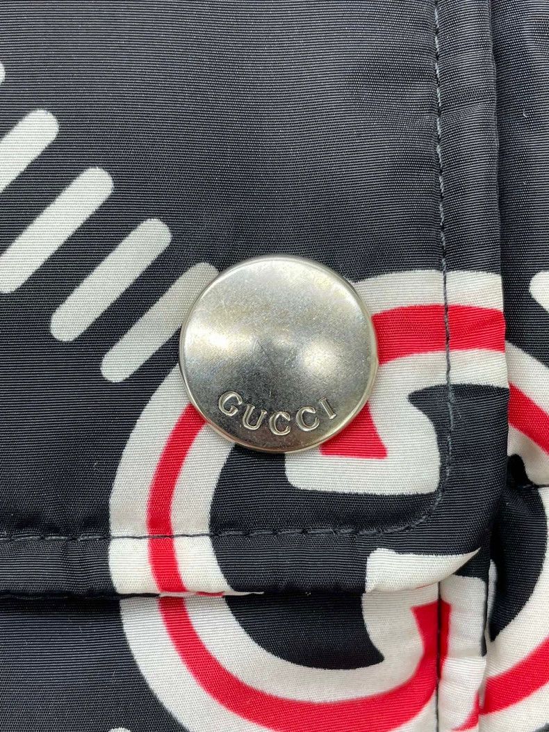 Gucci Gucci Logo Padded Vest with Tag Size US M / EU 48-50 / 2 - 3 Thumbnail