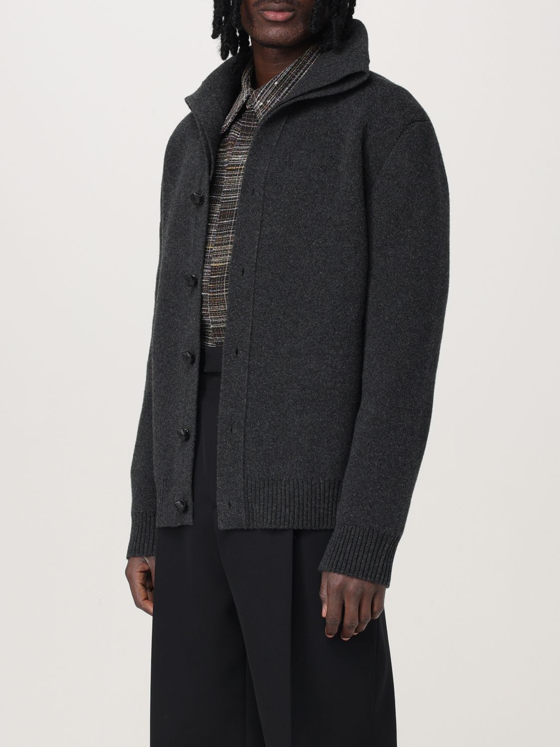 Bottega Veneta Bottega Veneta Sweater Men Grey Size US L / EU 52-54 / 3 - 3 Thumbnail