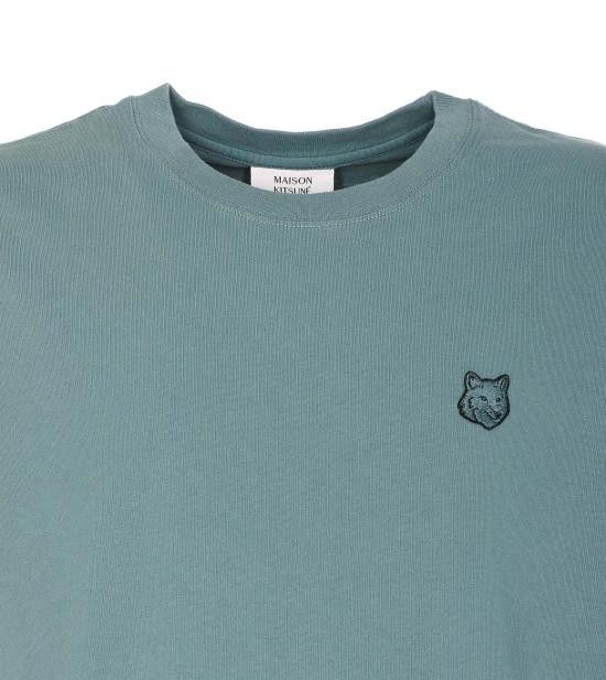 Maison Kitsune MAISON KITSUNE Men T-Shirts MM00127KJ0118 0081 Blue Size US XL / EU 56 / 4 - 4 Thumbnail