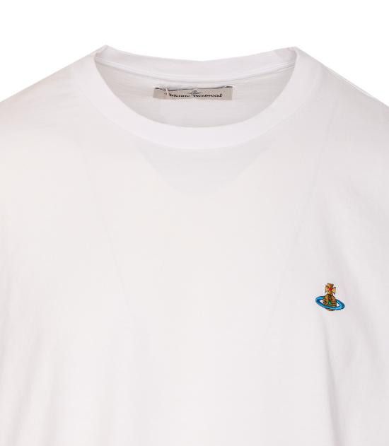 Vivienne Westwood VIVIENNE WESTWOOD Men T-Shirts 3G010013 J001MA401 White Size US L / EU 52-54 / 3 - 4 Thumbnail