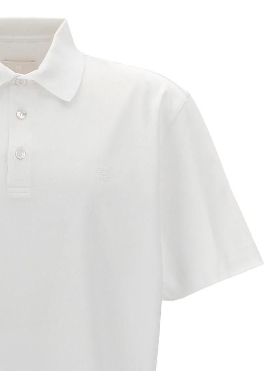 Givenchy GIVENCHY Men Polo Shirts BM71KR3 YCD100 White Size US L / EU 52-54 / 3 - 3 Thumbnail