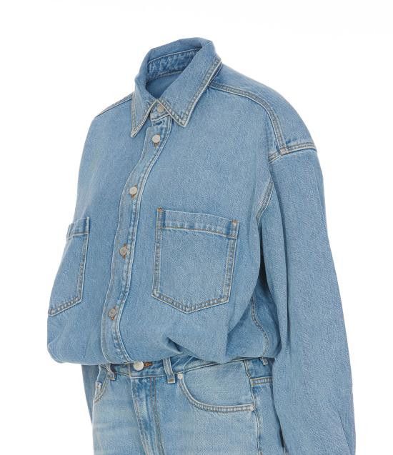 Haikure HAIKURE Women Shirts HEW10025DF144 L0877 Blue Size S / US 4 / IT 40 - 3 Thumbnail