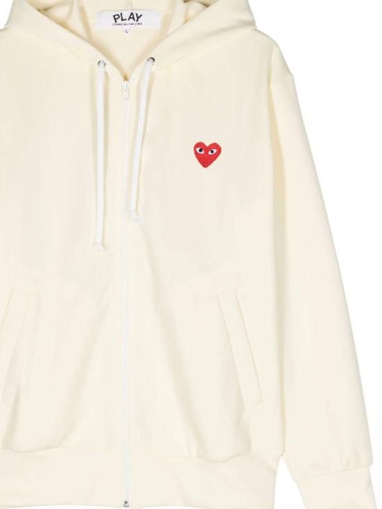 Comme des Garcons COMME DES GARCONS Women Hoodies AX T172 051 3 White Size XL / US 12-14 / IT 48-50 - 2 Thumbnail