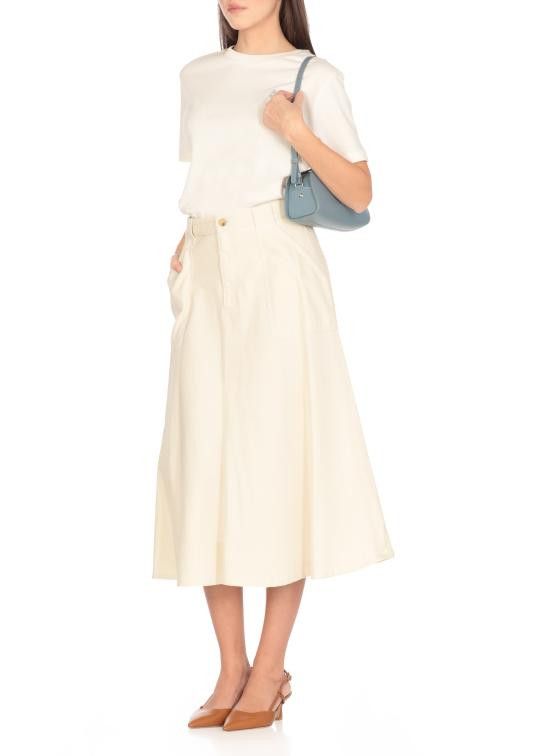 A.P.C. A.P.C. Women Mid Skirts COGBJ F06410 AAC Ivory Size 27" / US 4 / IT 40 - 2 Thumbnail