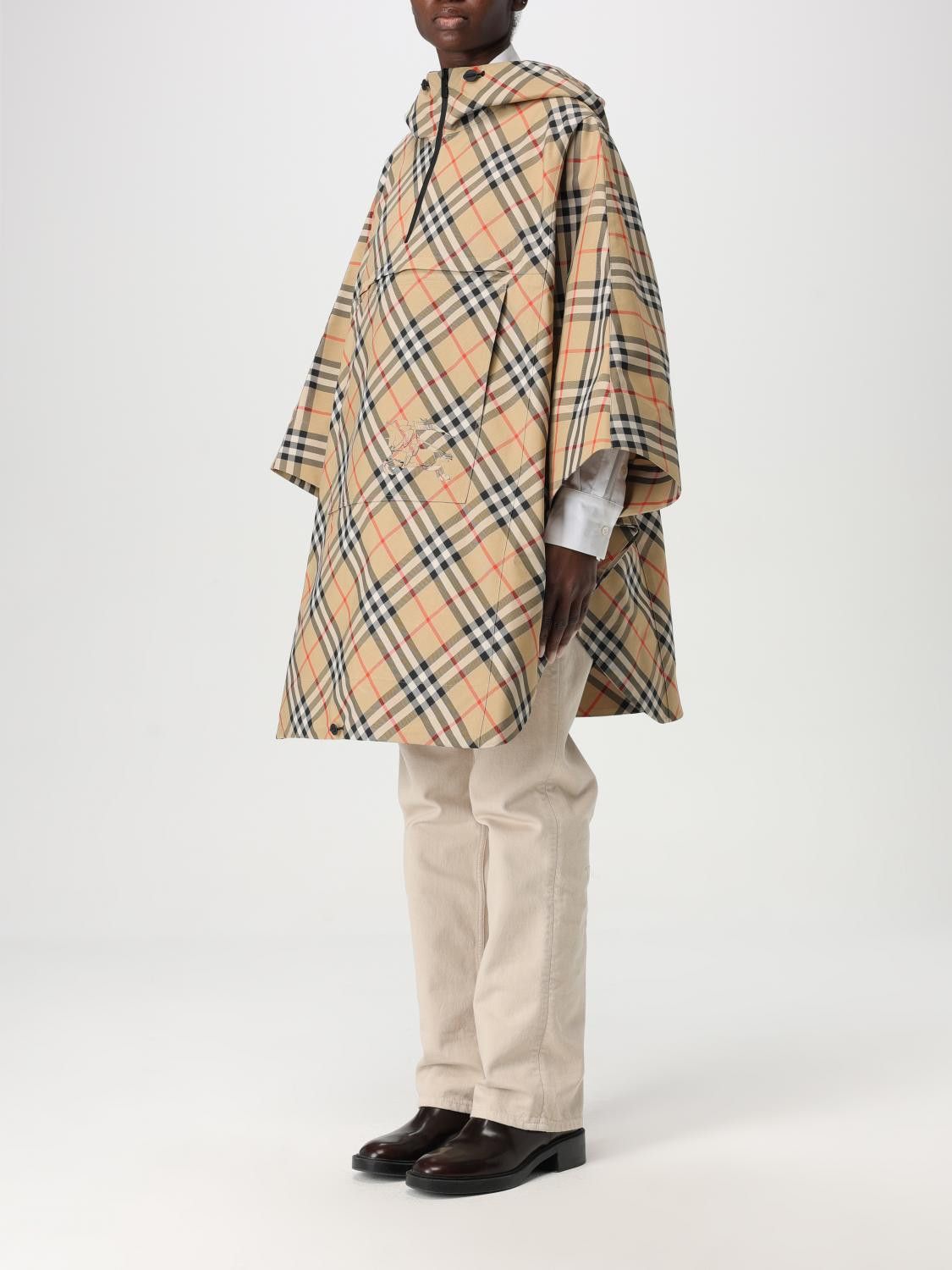 Burberry Burberry Jacket Woman Sand Size L / US 10 / IT 46 - 4 Thumbnail