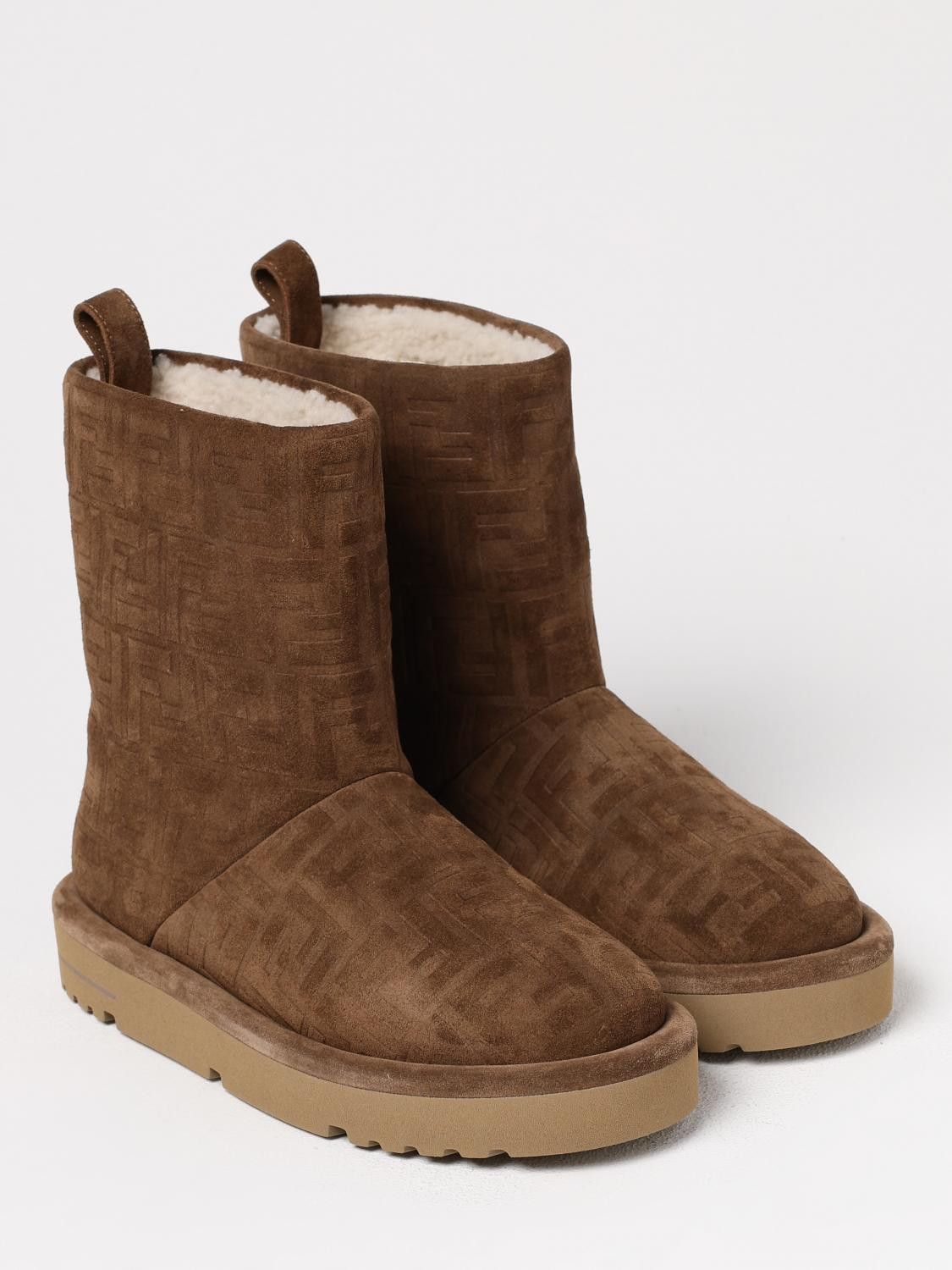 Fendi Fendi Boots Woman Tobacco Size US 6 / IT 36 - 2 Thumbnail