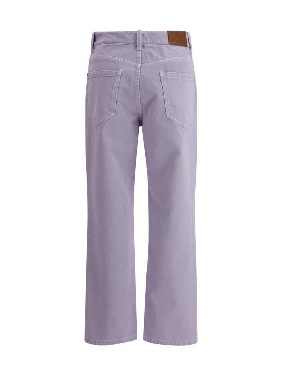 Brunello Cucinelli BRUNELLO CUCINELLI Women Denim Pants M0H81P5758 C9101 PURPLE Size 28" / US 6 / IT 42 - 2 Thumbnail