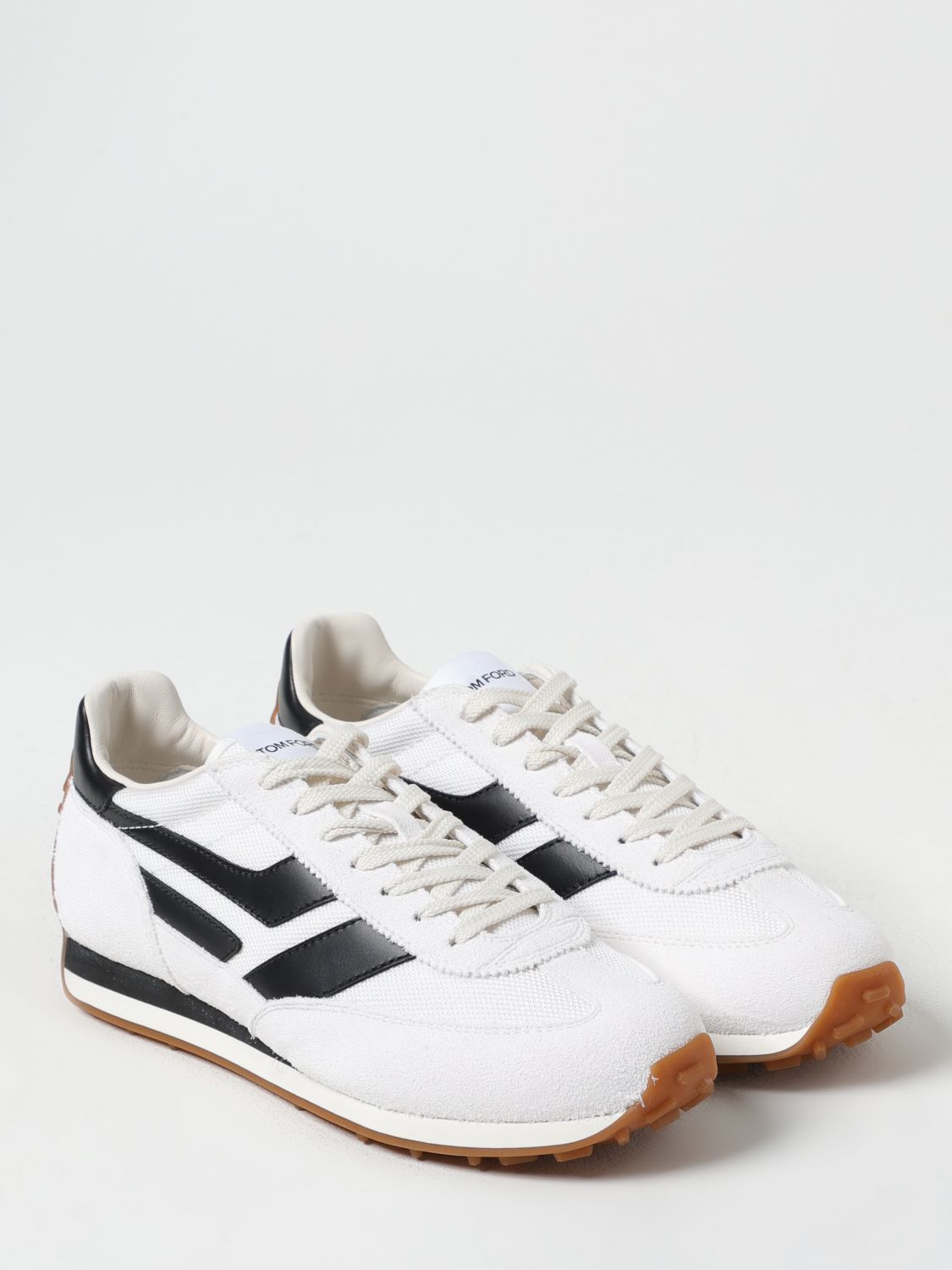 Tom Ford Tom Ford Sneakers Men White Size US 8.5 / EU 41-42 - 2 Thumbnail