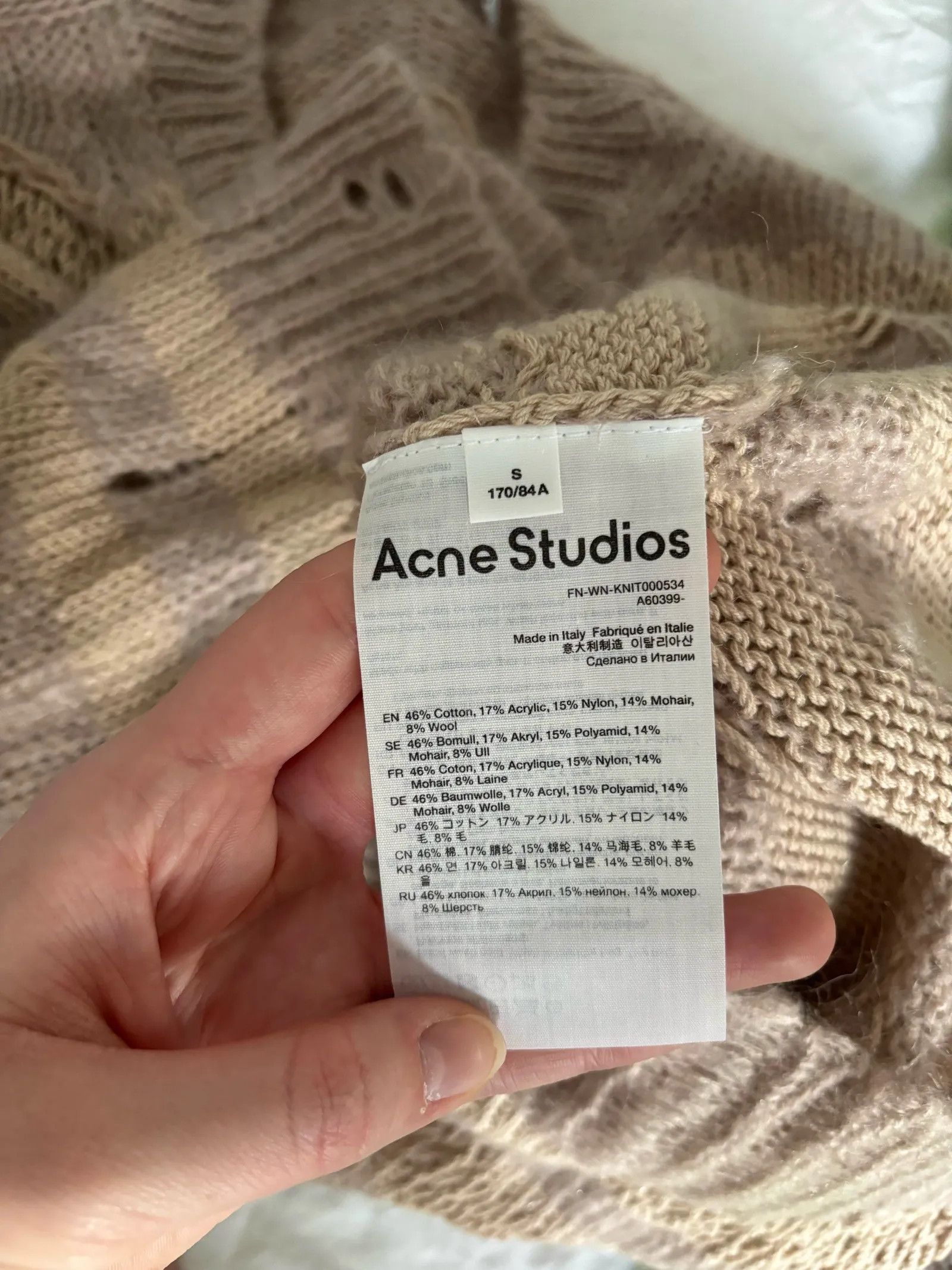 Acne Studios Acne Studios Sweater Size S / US 4 / IT 40 - 4 Thumbnail