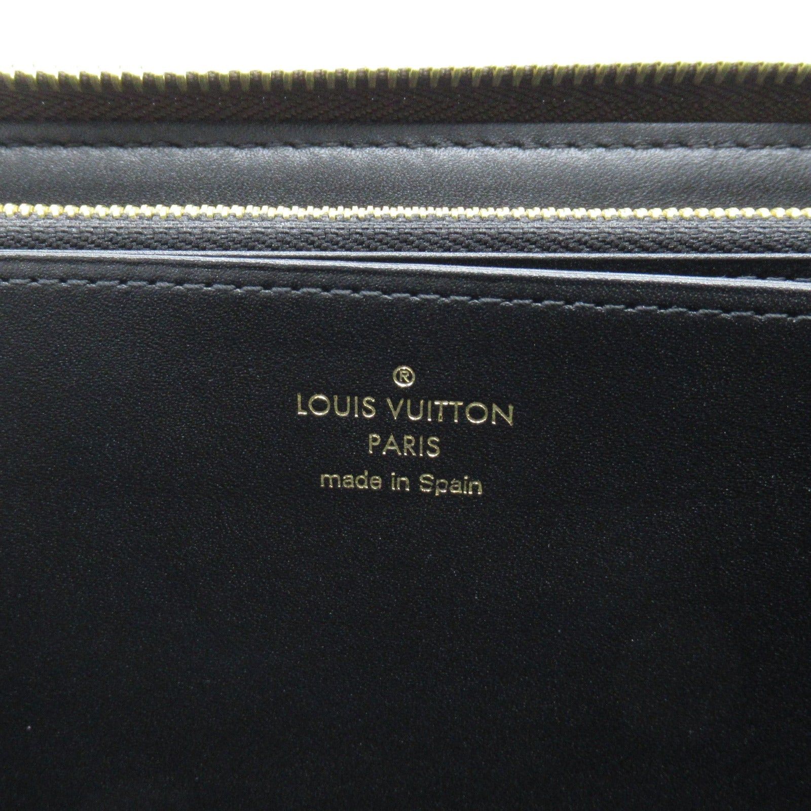 Louis Vuitton Louis Vuitton Zippy Wallet Round Long Zipper Coated Canvas Monogram Giant Reverse Brown Size ONE SIZE - 6 Thumbnail