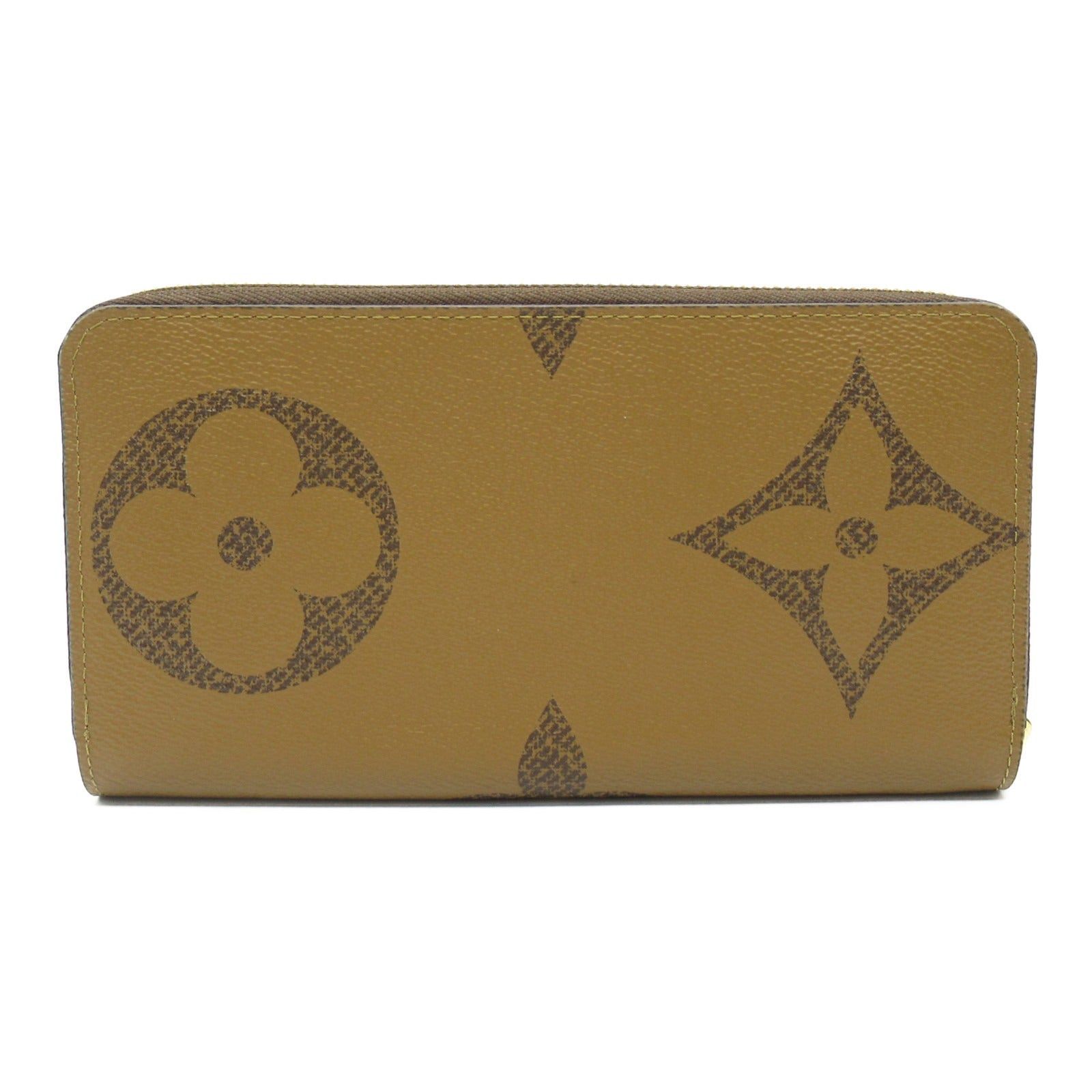 Louis Vuitton Louis Vuitton Zippy Wallet Round Long Zipper Coated Canvas Monogram Giant Reverse Brown Size ONE SIZE - 2 Thumbnail