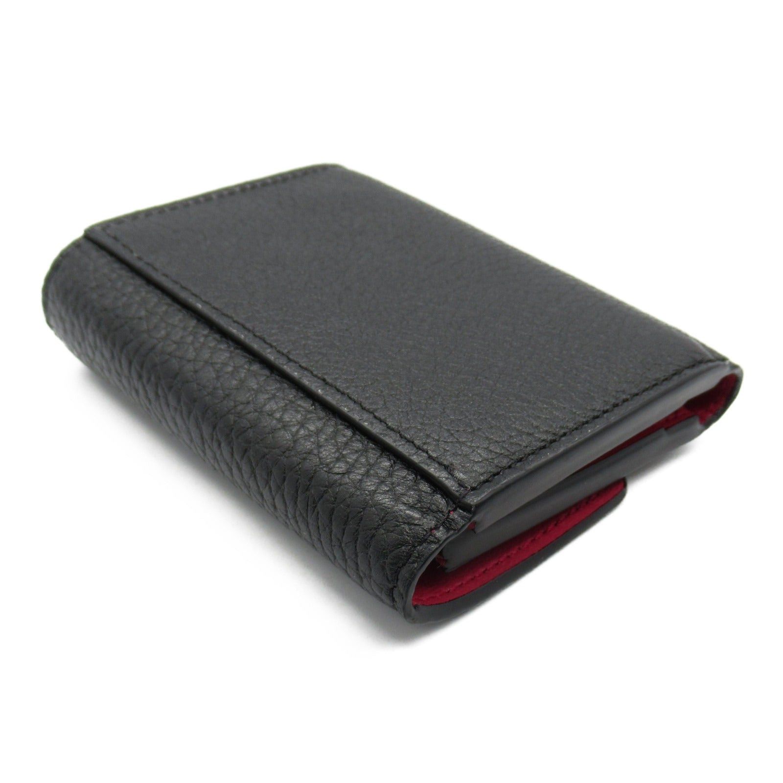 Louis Vuitton Louis Vuitton Portefeuille Capucines Xs Trifold Wallet Leather Taurillon Black Noir Size ONE SIZE - 4 Thumbnail