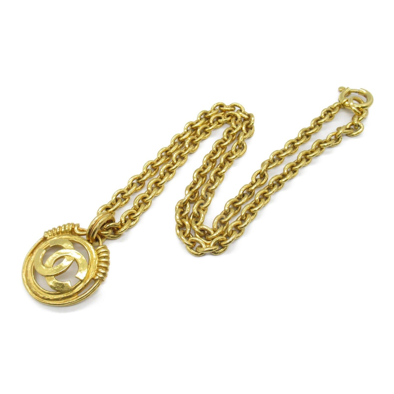 Chanel Chanel Coco Mark Long Necklace Gp (Gold Plated) Gold Size ONE SIZE - 3 Thumbnail