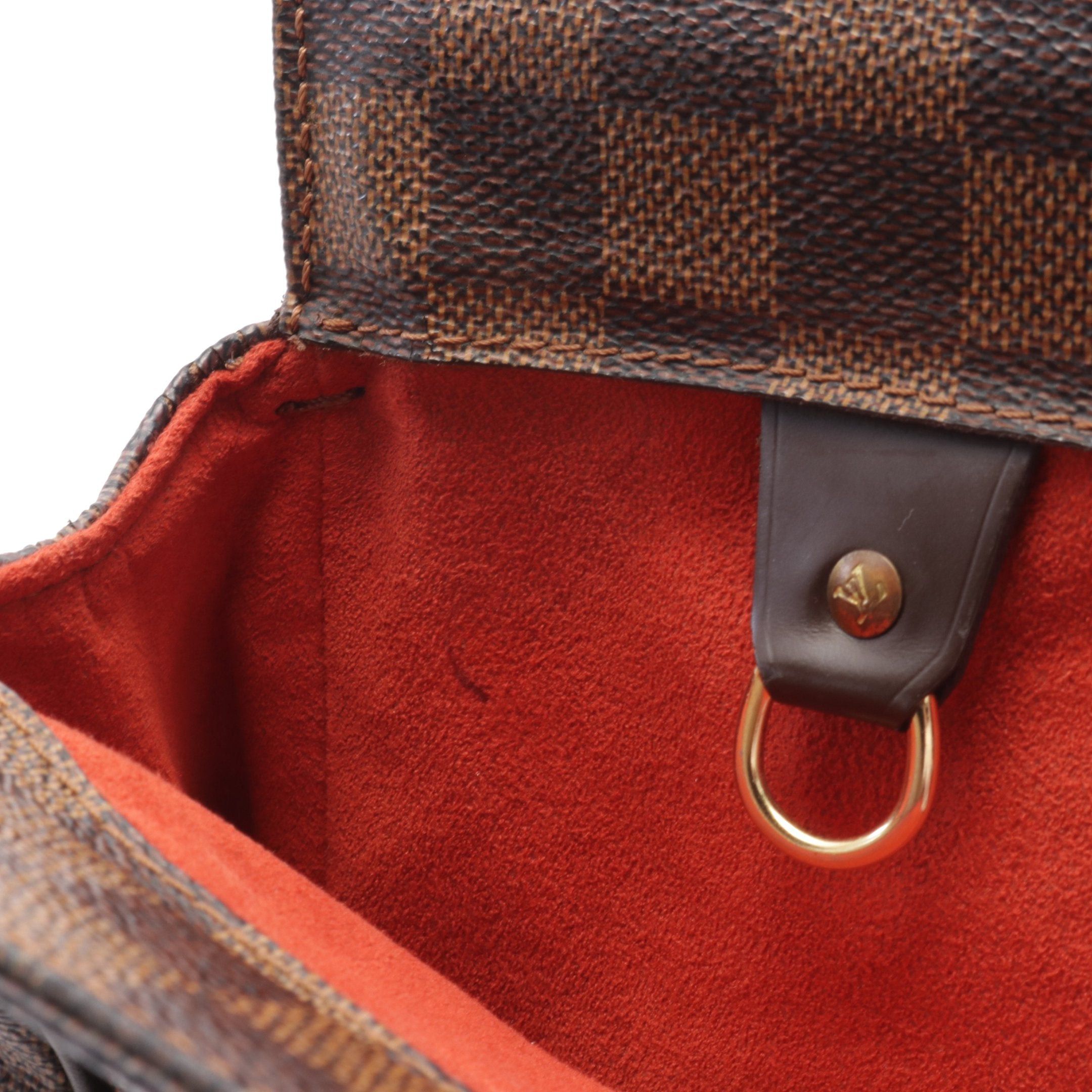 Louis Vuitton Louis Vuitton Parioli Pm Damier Ebene Shoulder Bag Tote Leather Brown Size ONE SIZE - 12 Thumbnail