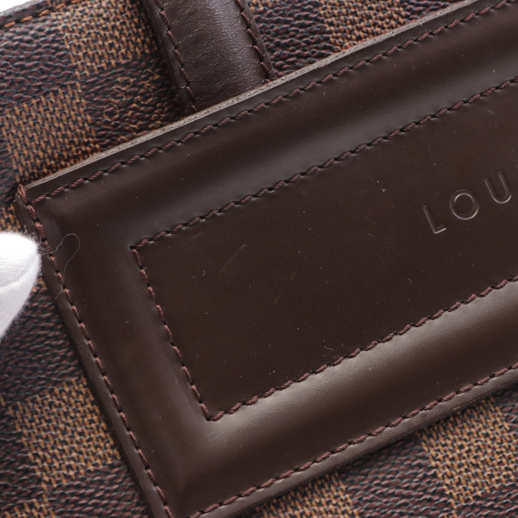 Louis Vuitton Louis Vuitton Parioli Pm Damier Ebene Shoulder Bag Tote Leather Brown Size ONE SIZE - 10 Thumbnail