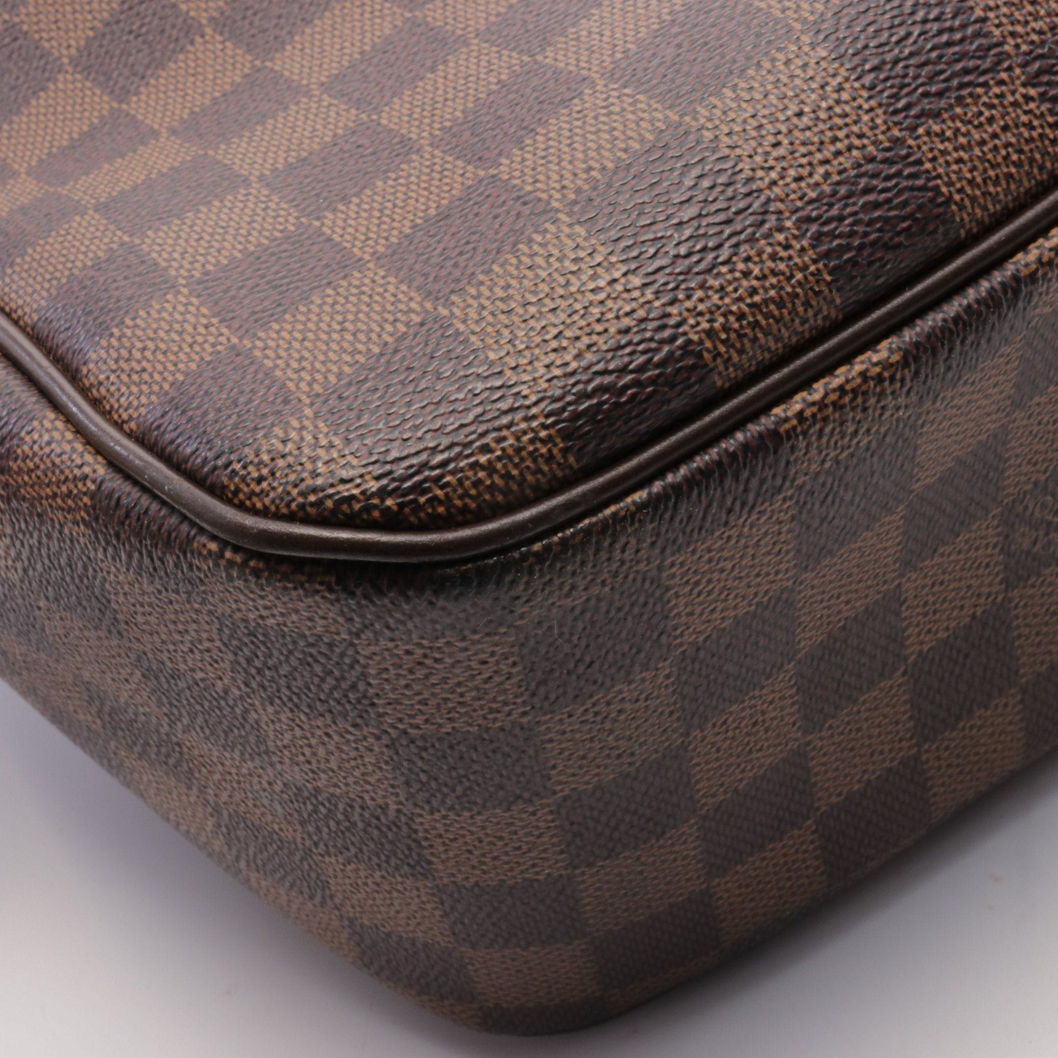 Louis Vuitton Louis Vuitton Parioli Pm Damier Ebene Shoulder Bag Tote Leather Brown Size ONE SIZE - 8 Thumbnail