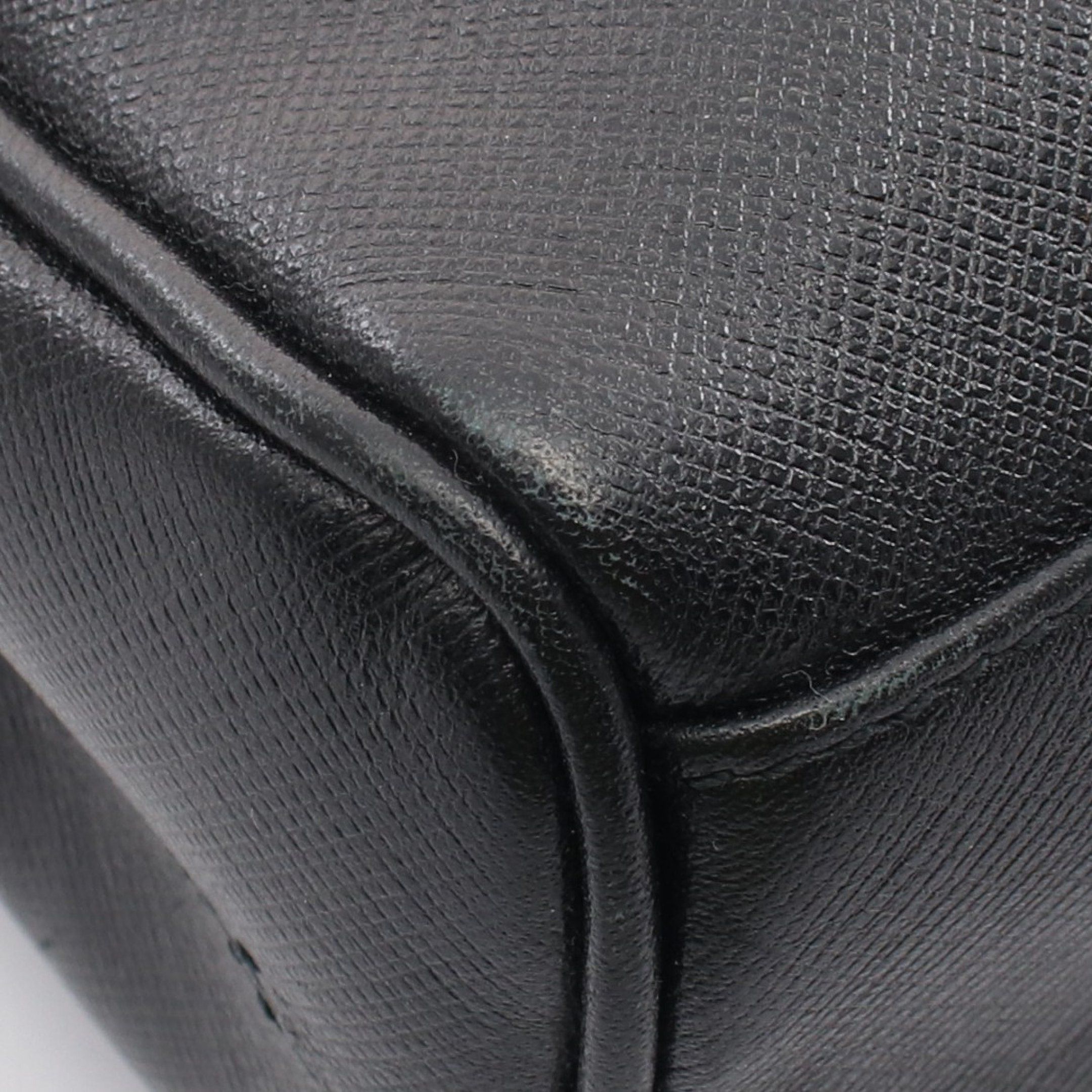 Salvatore Ferragamo Salvatore Ferragamo Gancini Mini Handbag Saffiano Leather Black Size ONE SIZE - 7 Thumbnail