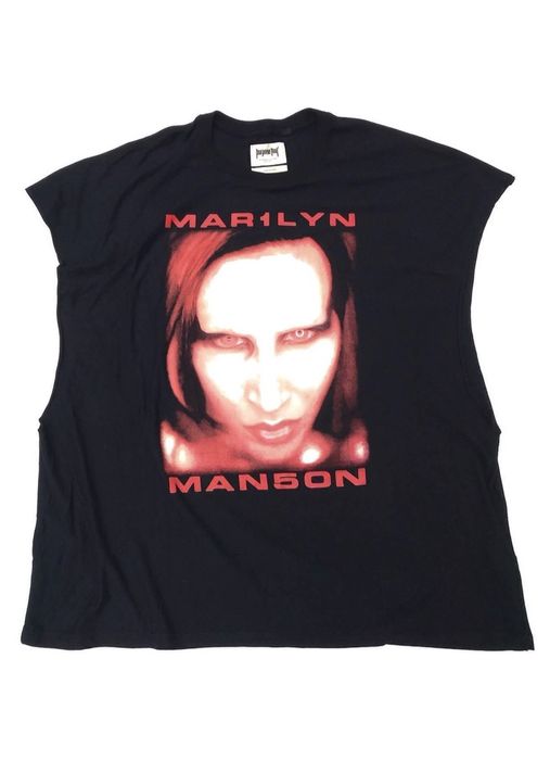 Fear of God Marilyn Manson Bigger Than Satan S/S Shirt in Black 