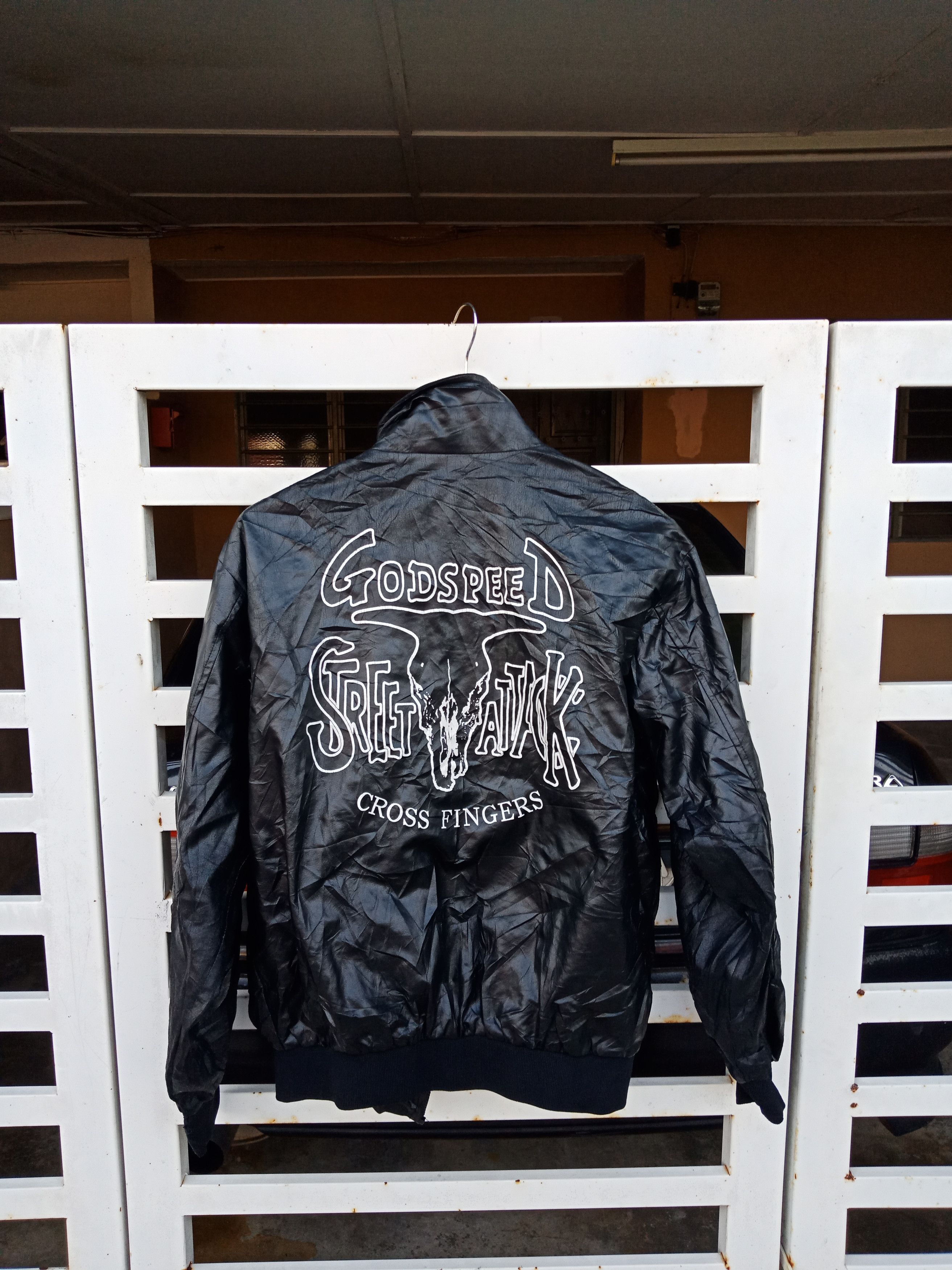 Godspeed Godspeed Street Attack Cross Fingers Skull Big Logo Size US M / EU 48-50 / 2 - 1 Thumbnail